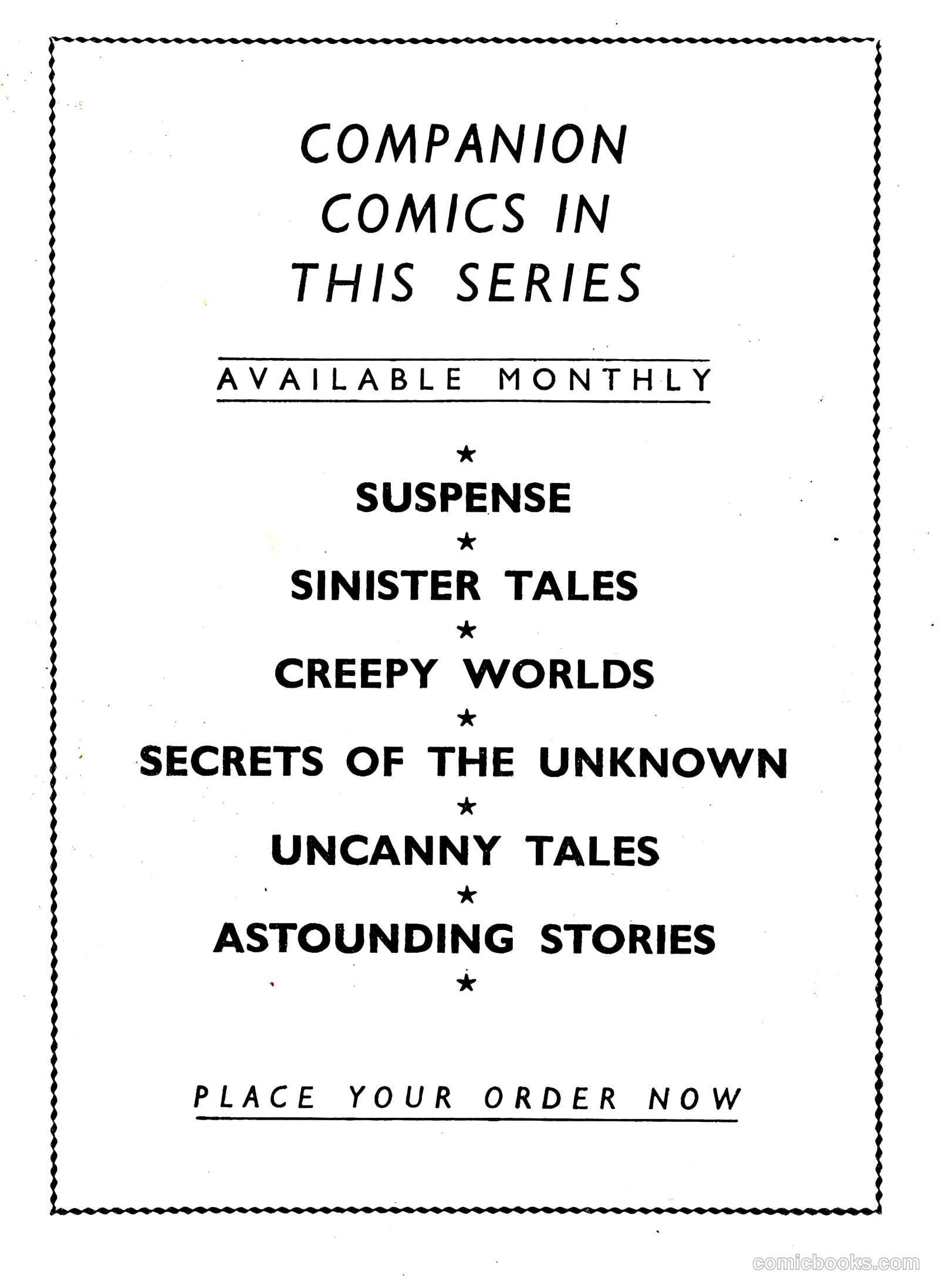 Out of This World #11 — page 68 of 68