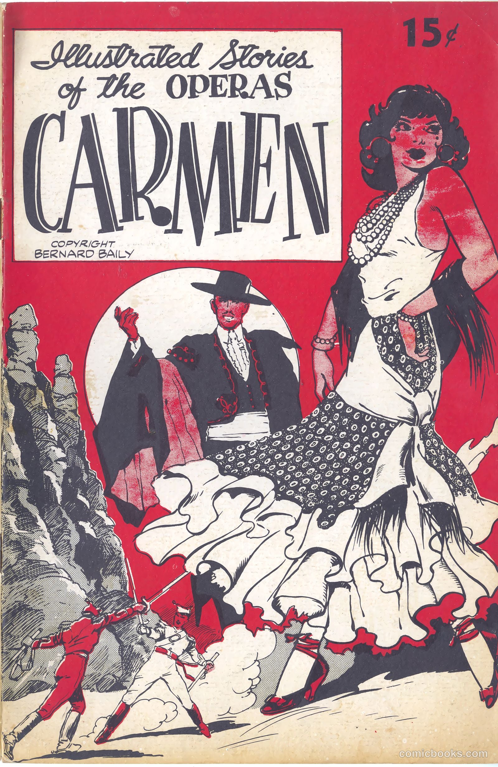 Illustrated Stories of the Operas: Carmen #1 — page 1 of 20