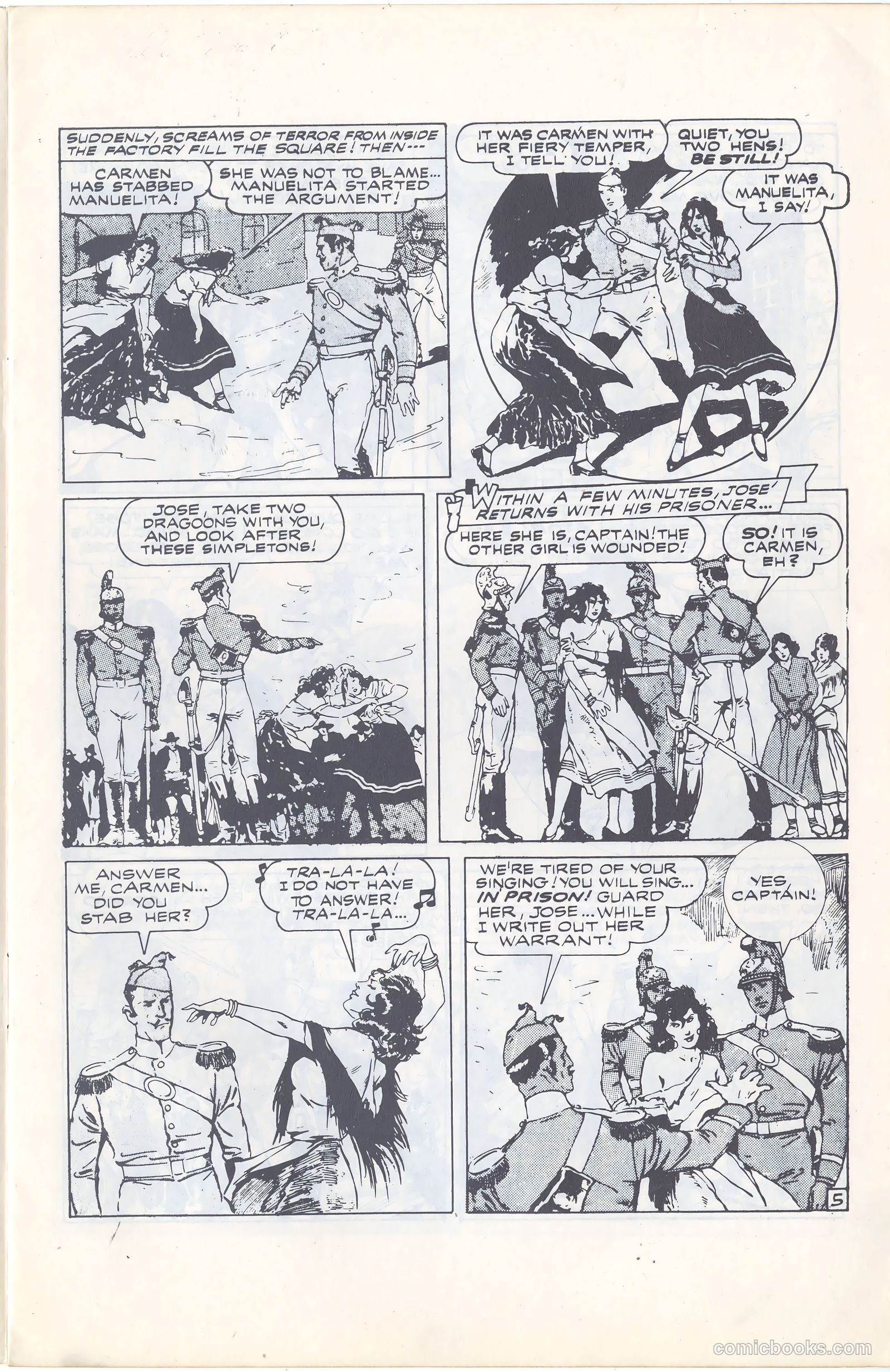 Illustrated Stories of the Operas: Carmen #1 — page 7 of 20
