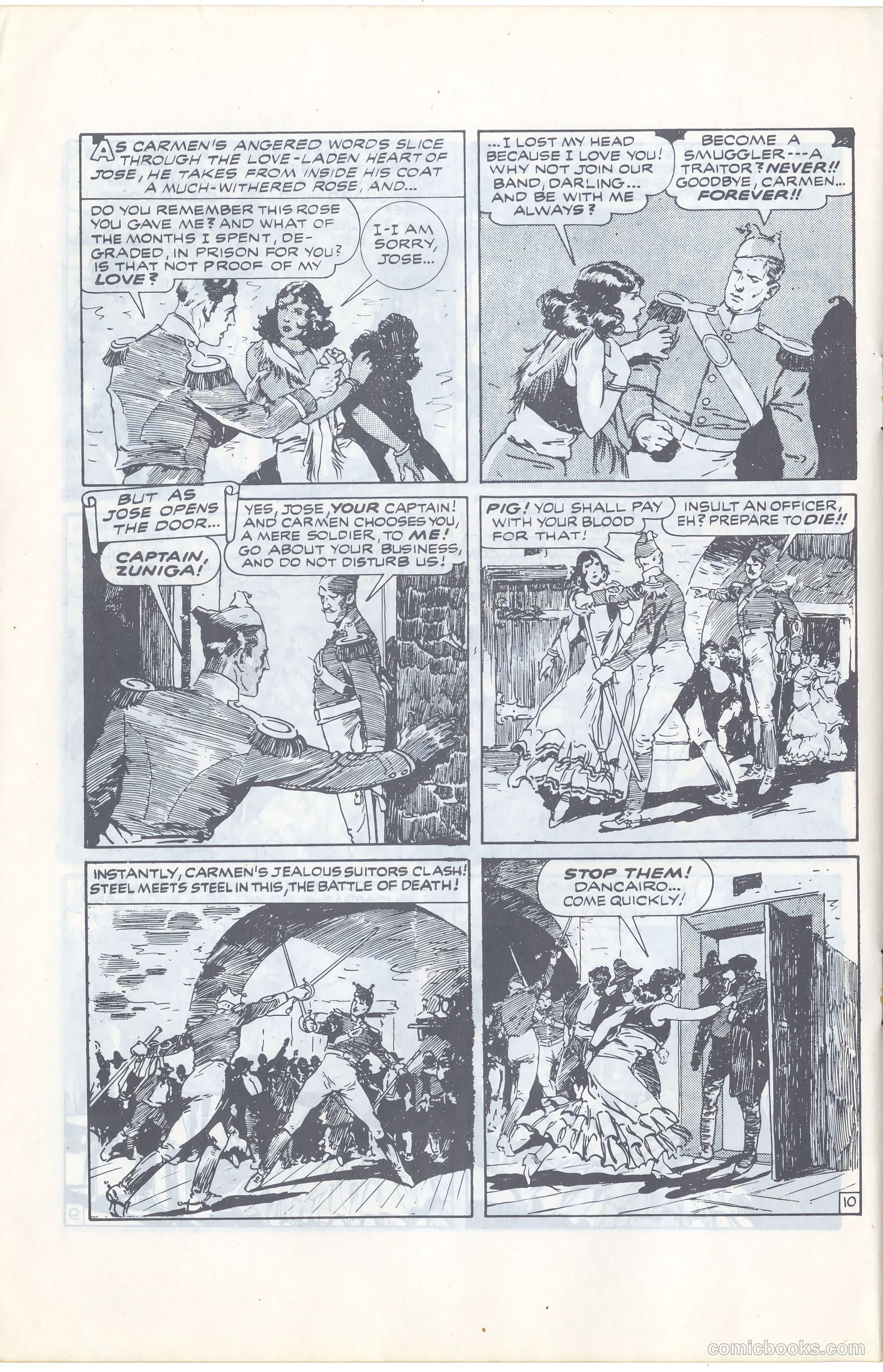 Illustrated Stories of the Operas: Carmen #1 — page 12 of 20