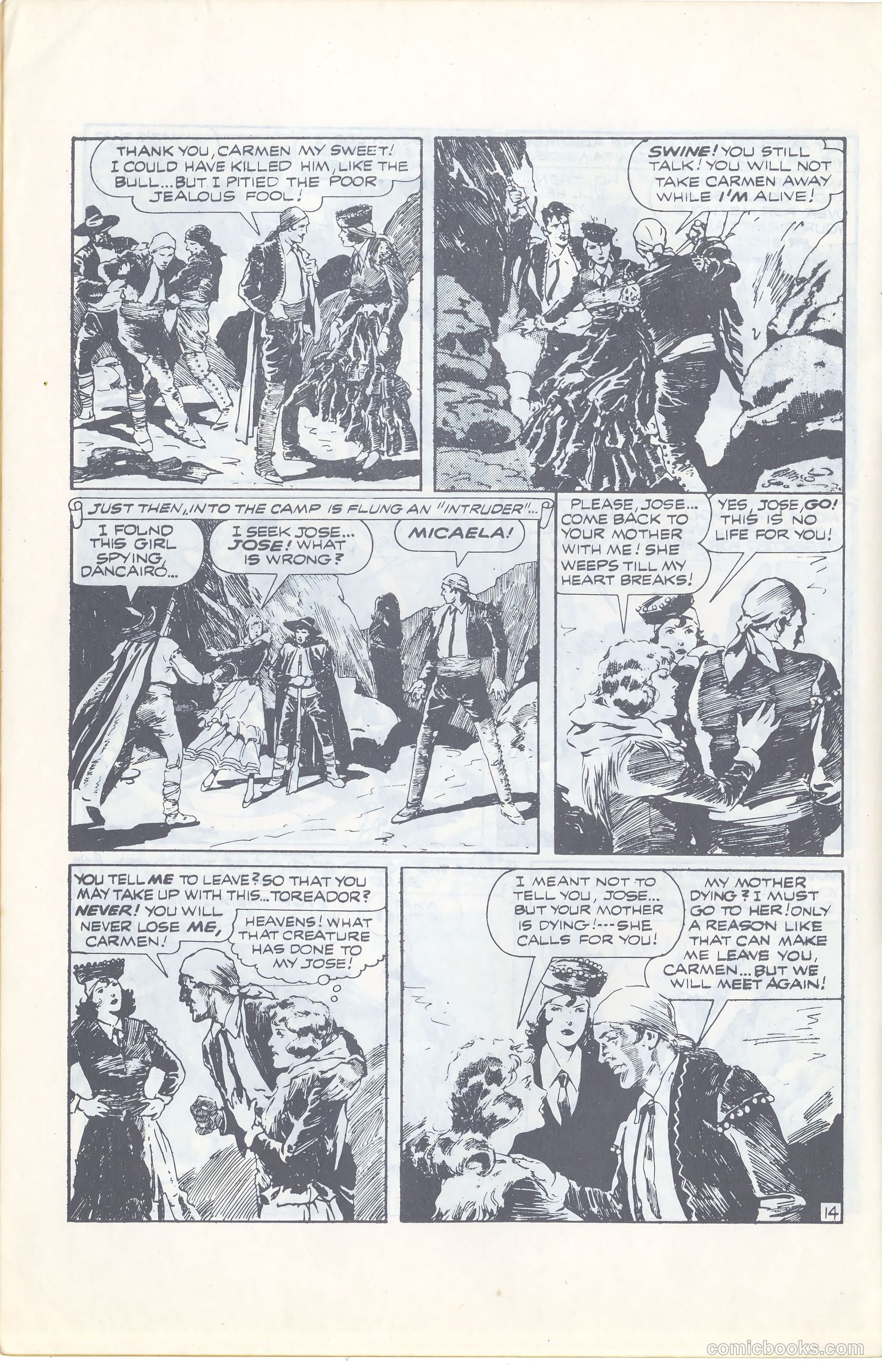 Illustrated Stories of the Operas: Carmen #1 — page 16 of 20