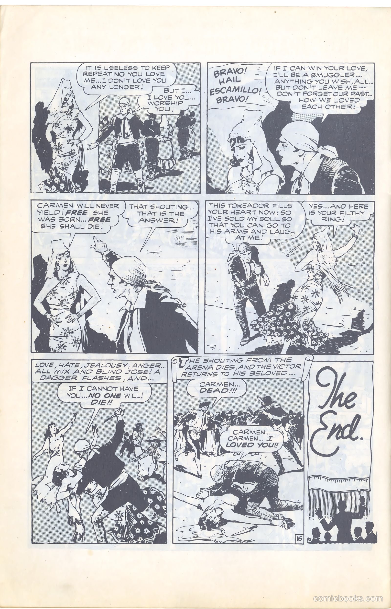 Illustrated Stories of the Operas: Carmen #1 — page 18 of 20