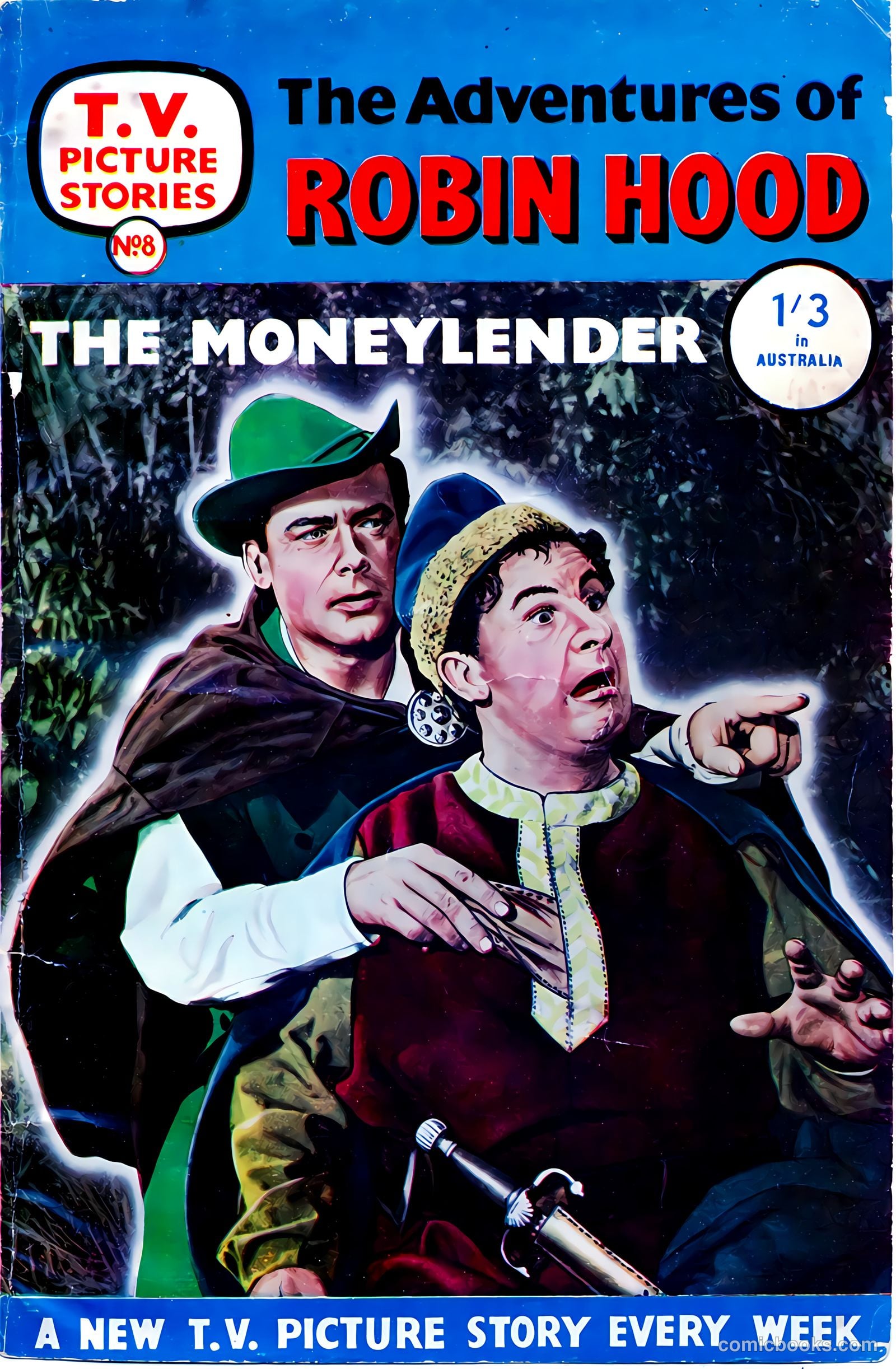 T.V. Picture Stories 8 - Robin Hood #1 — page 1 of 68