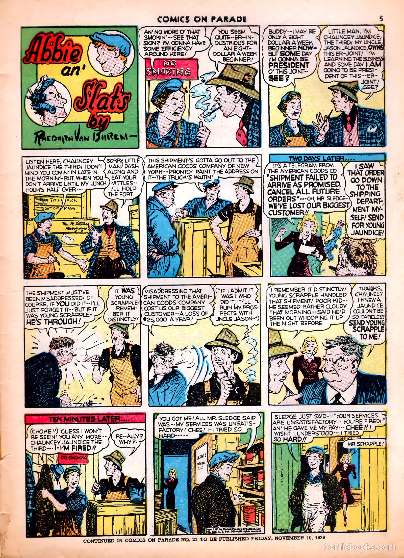 Comics on Parade #20 — page 6 of 46