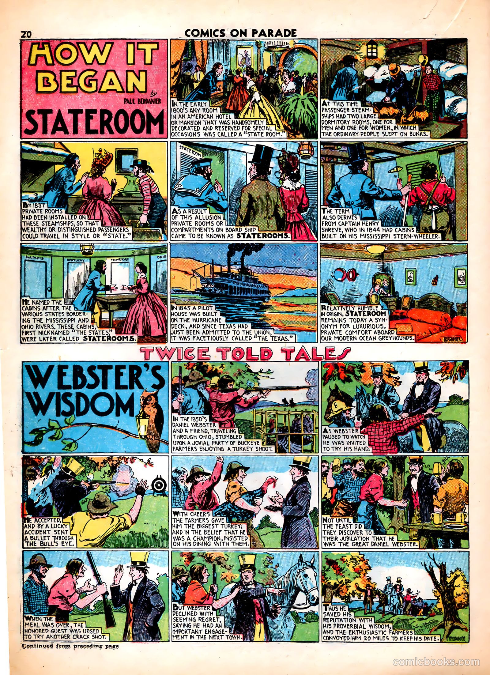 Comics on Parade #20 — page 16 of 46