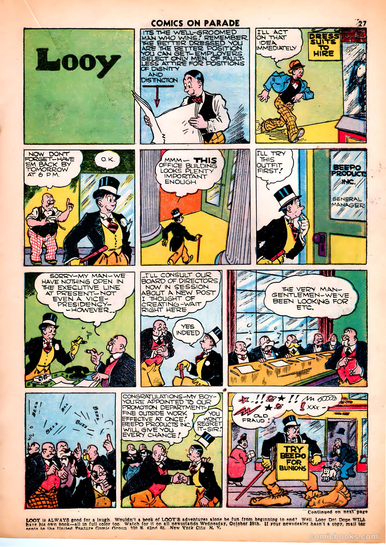 Comics on Parade #20 — page 23 of 46