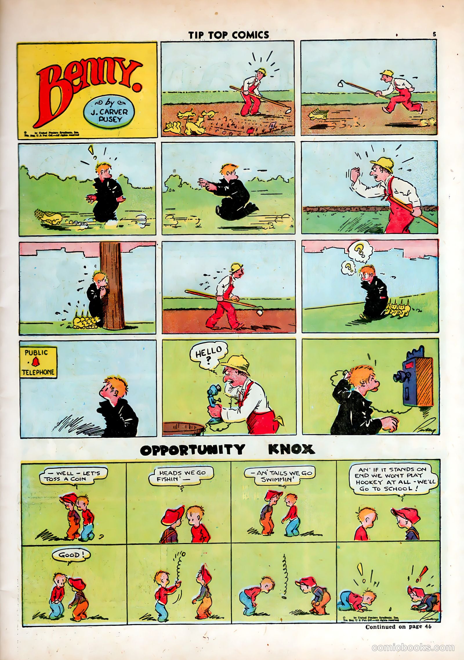 Tip Top Comics #38 — page 7 of 58