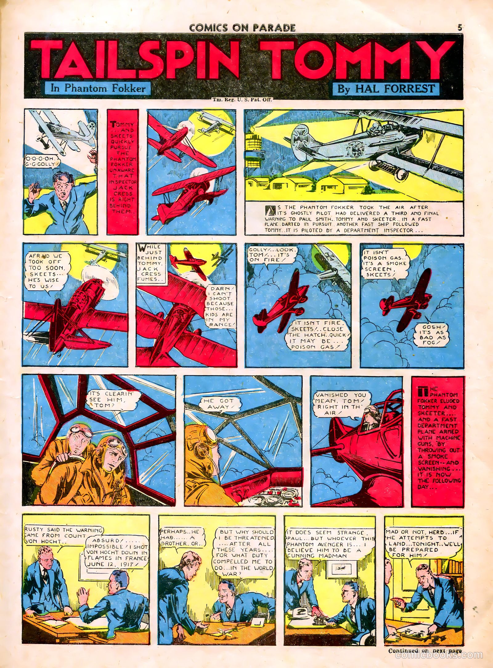 Comics on Parade #28 — page 7 of 55