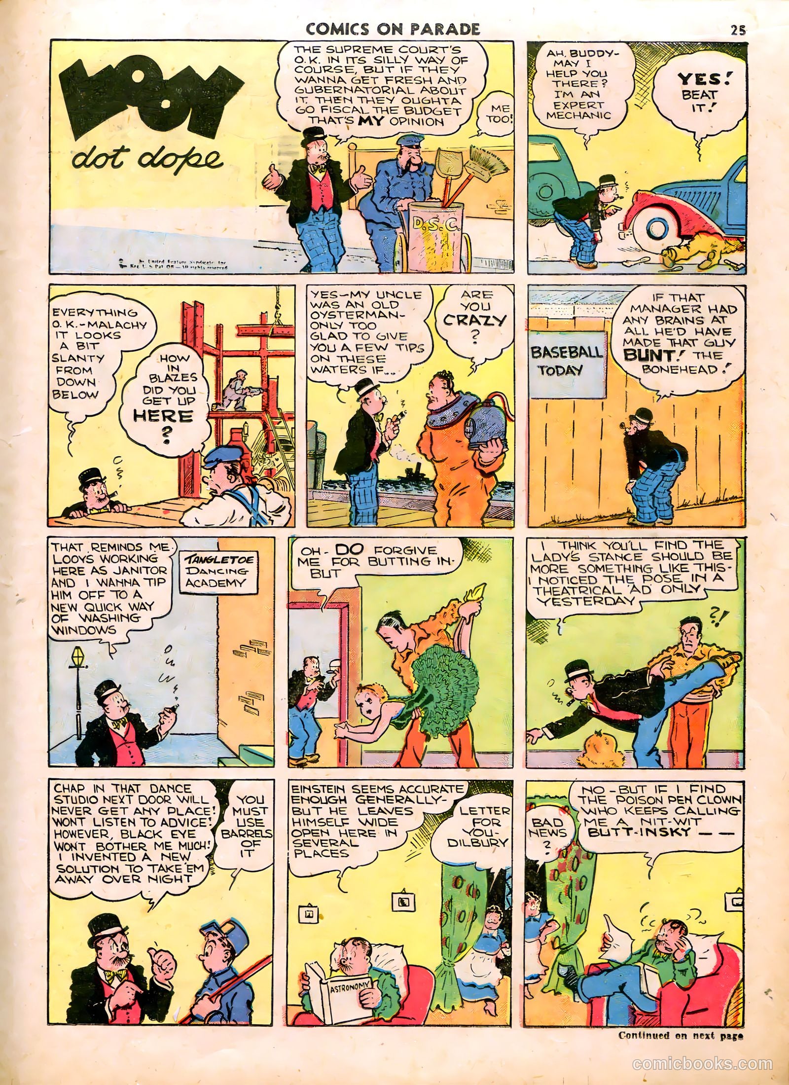 Comics on Parade #28 — page 19 of 55