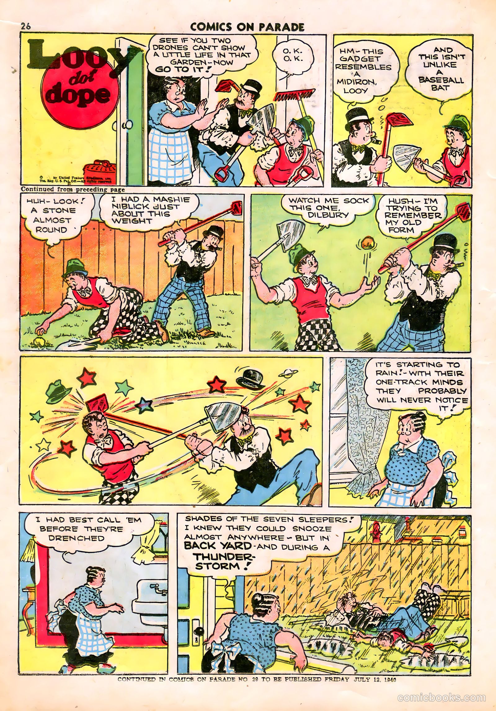 Comics on Parade #28 — page 20 of 55