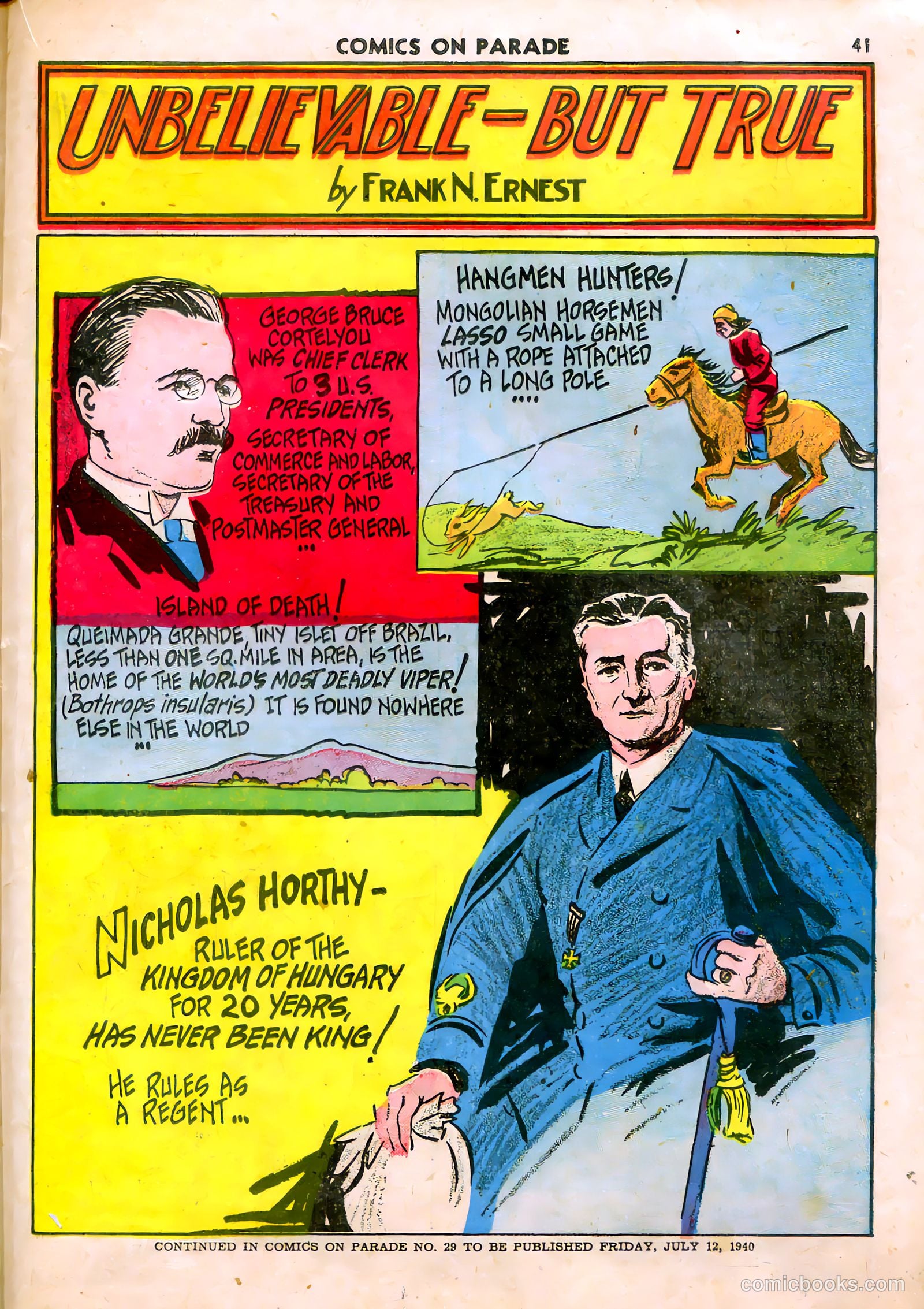 Comics on Parade #28 — page 30 of 55