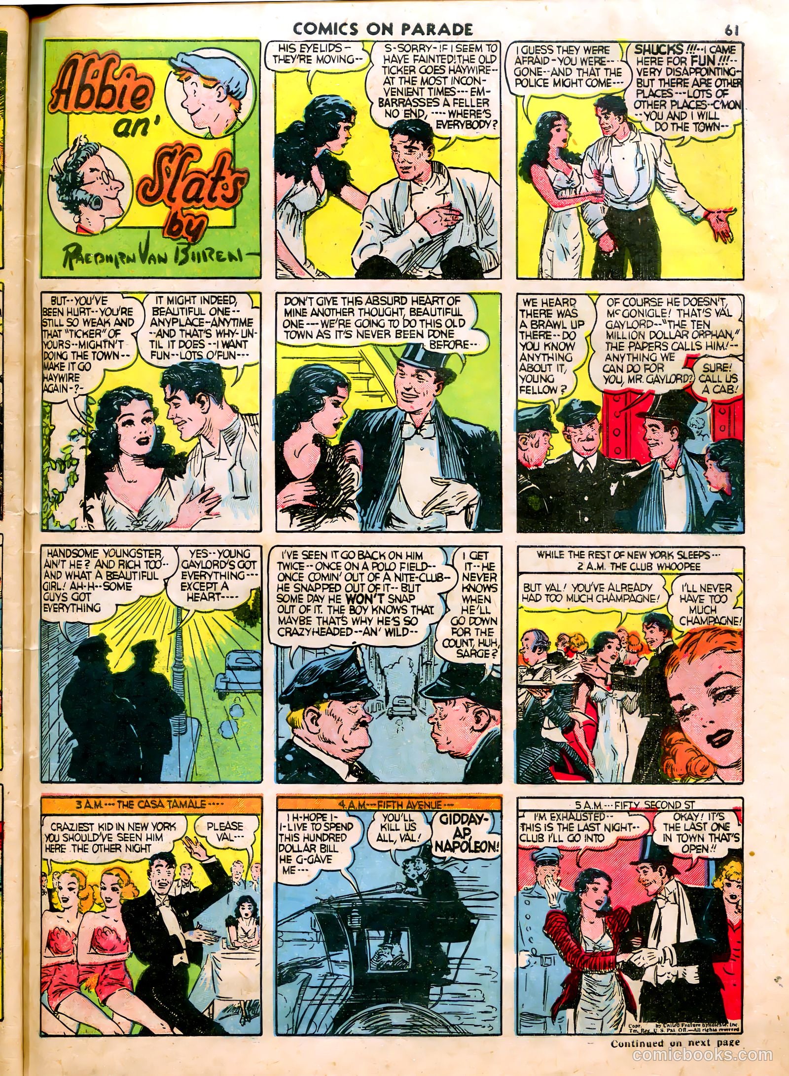 Comics on Parade #28 — page 50 of 55