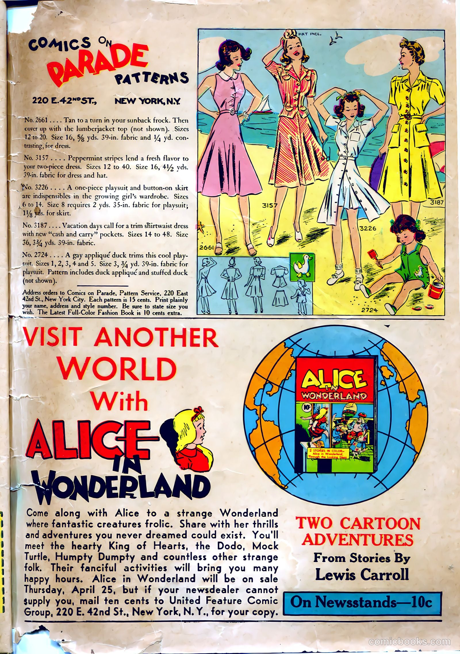Comics on Parade #28 — page 54 of 55