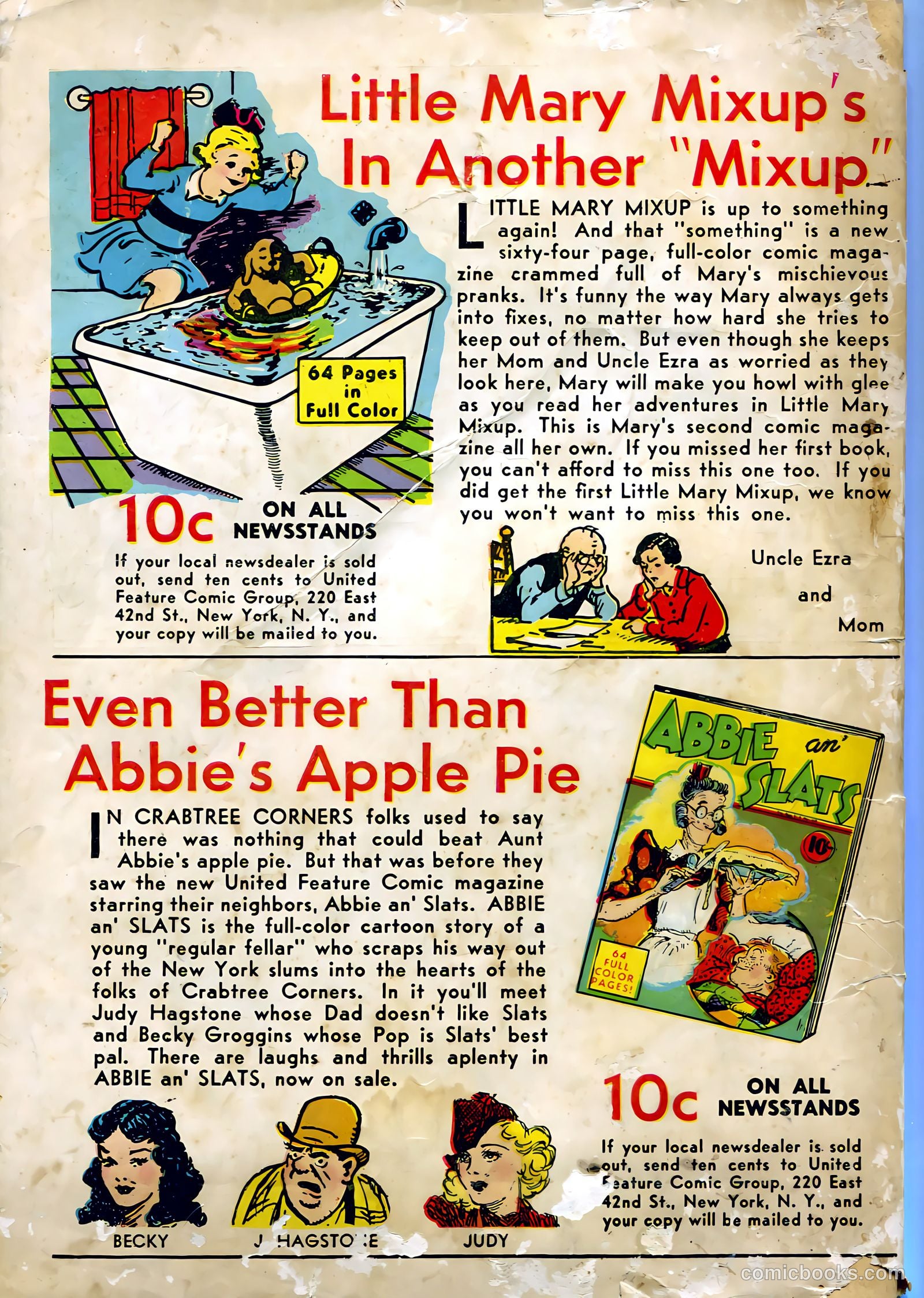 Comics on Parade #28 — page 55 of 55