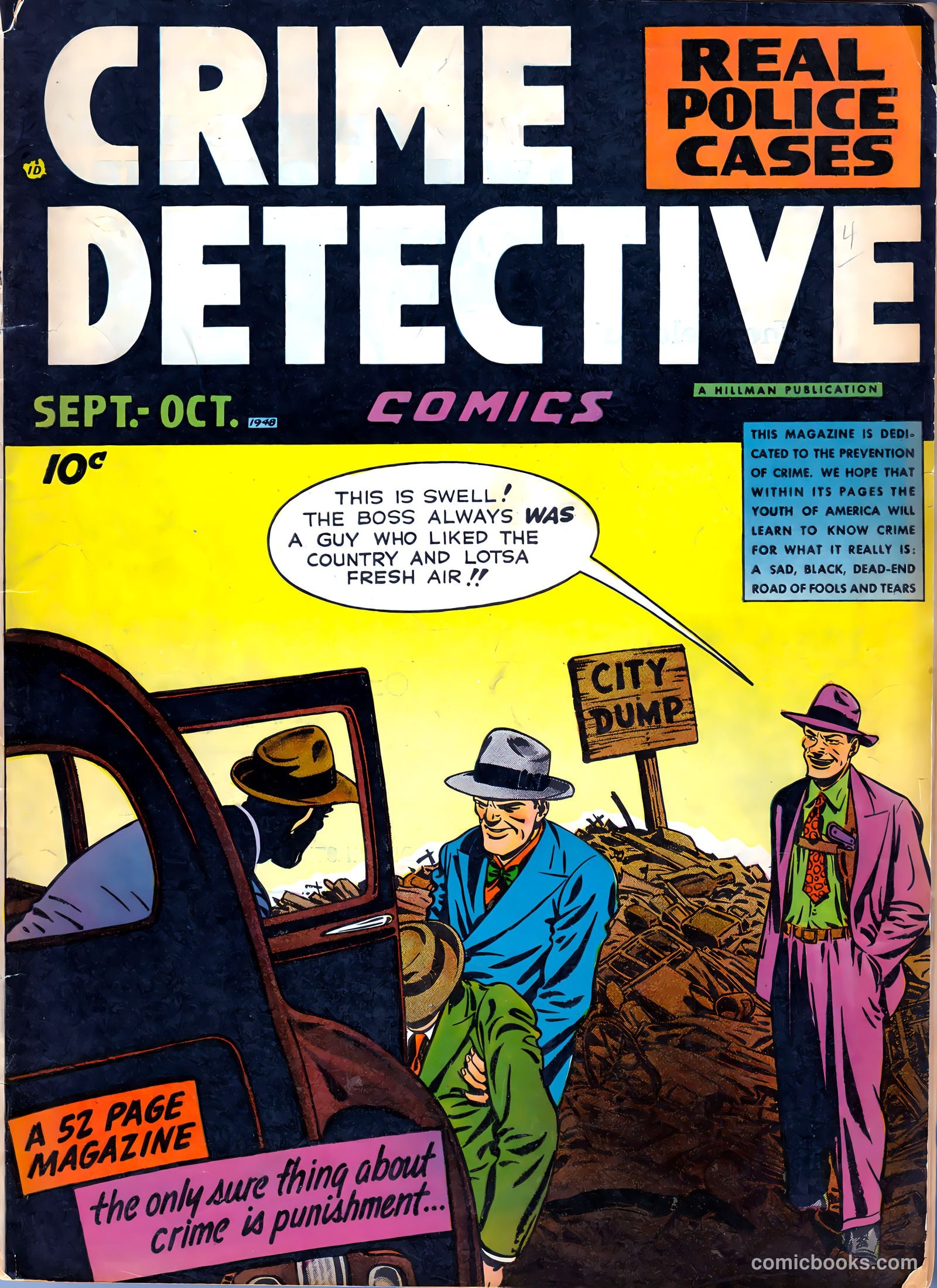 Crime Detective Comics v1 #4 — page 1 of 52