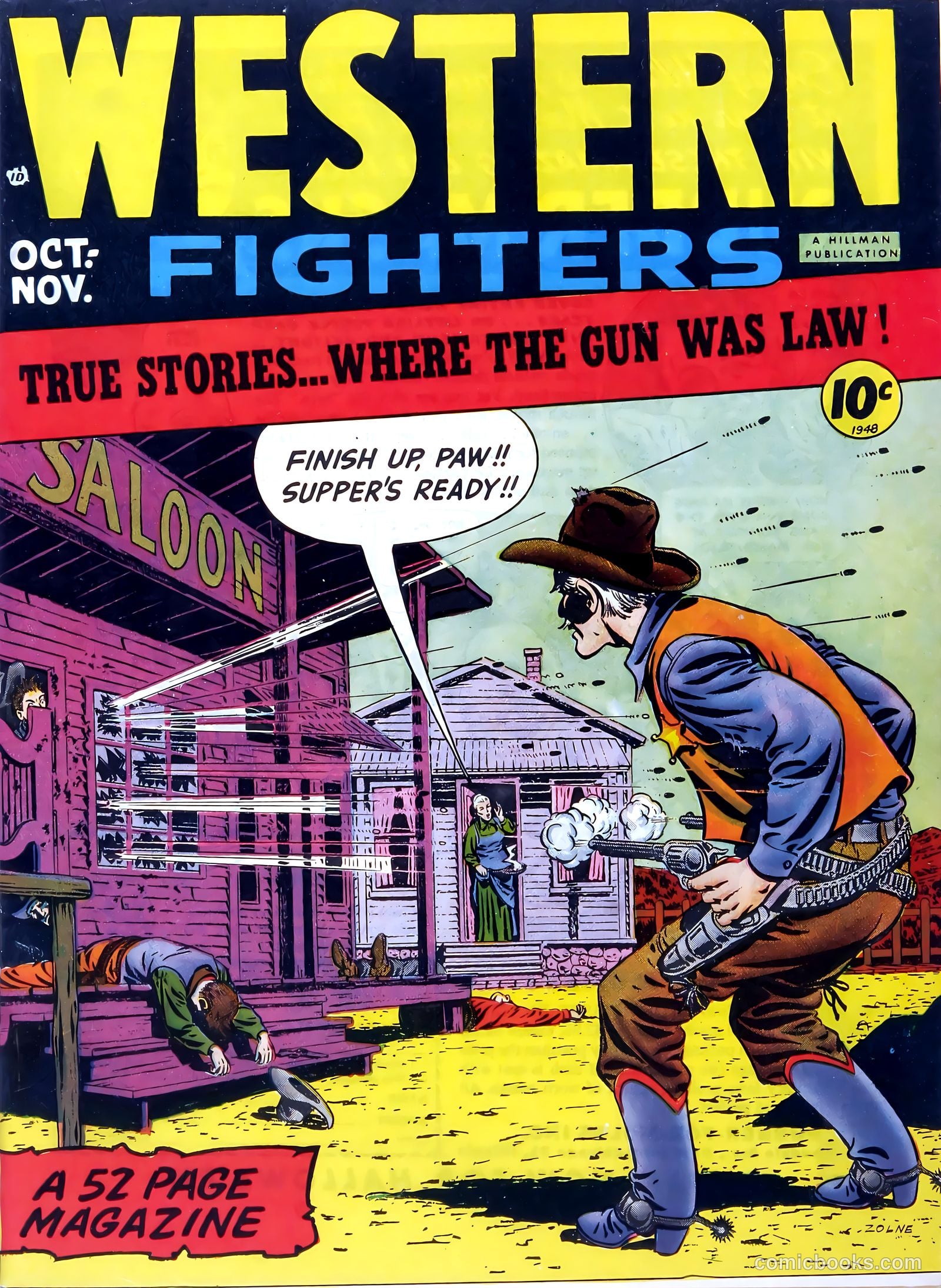 Western Fighters v1 #4 — page 1 of 52