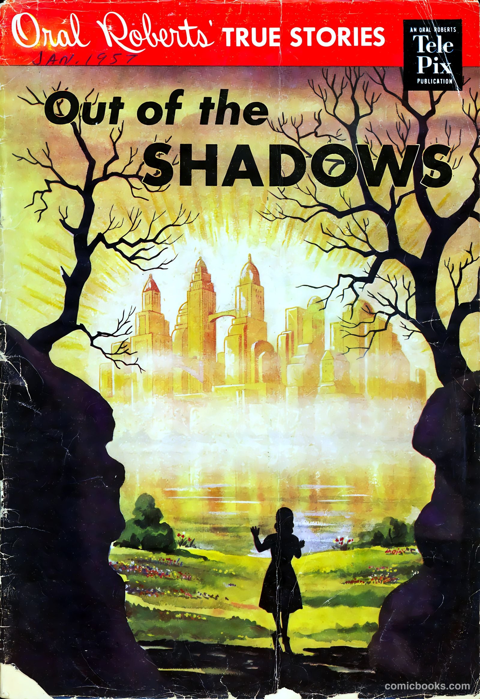 Oral Roberts' True Stories 103 - Out of the Shadows #1 — page 1 of 36
