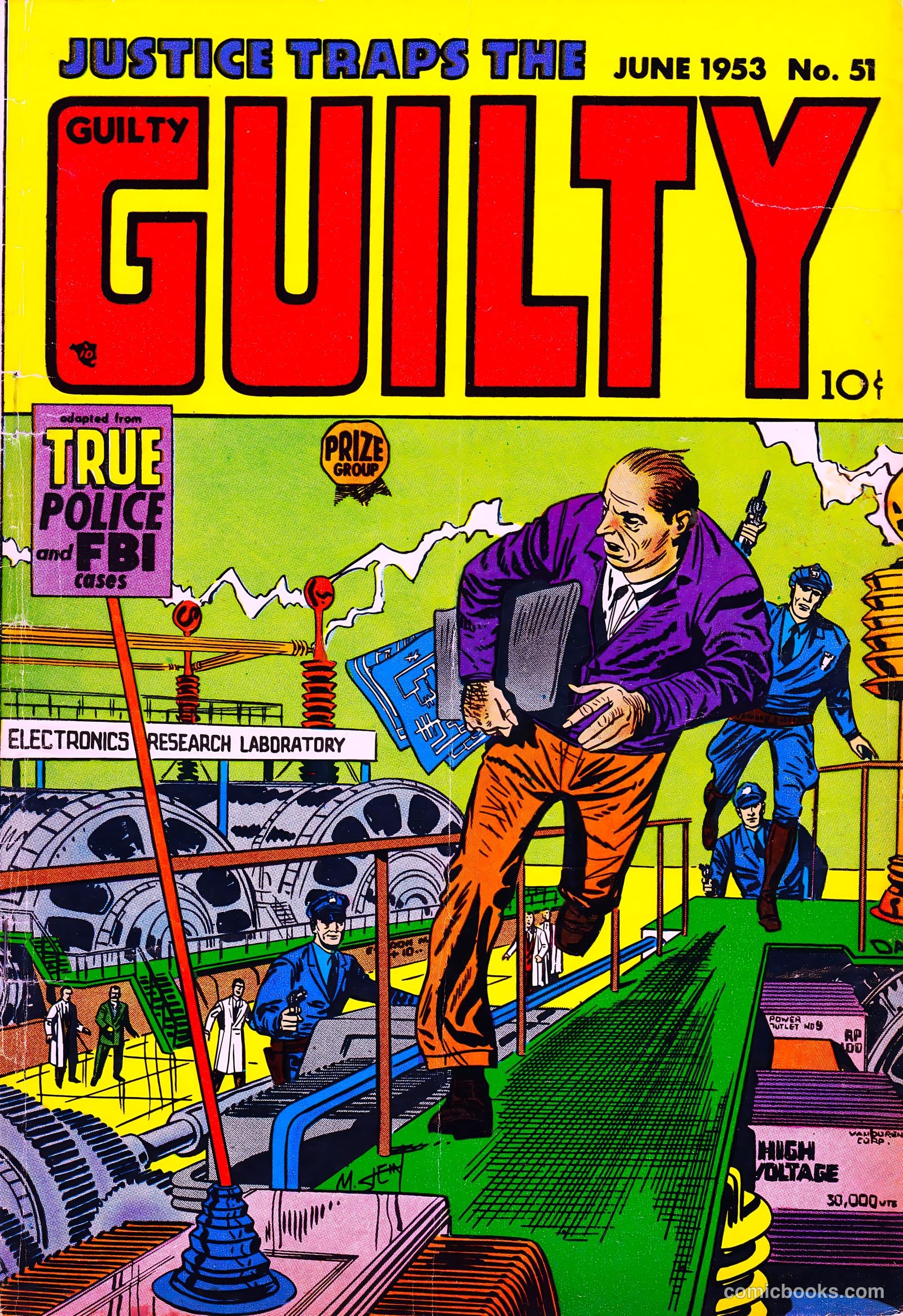 Justice Traps the Guilty #51 — page 1 of 36