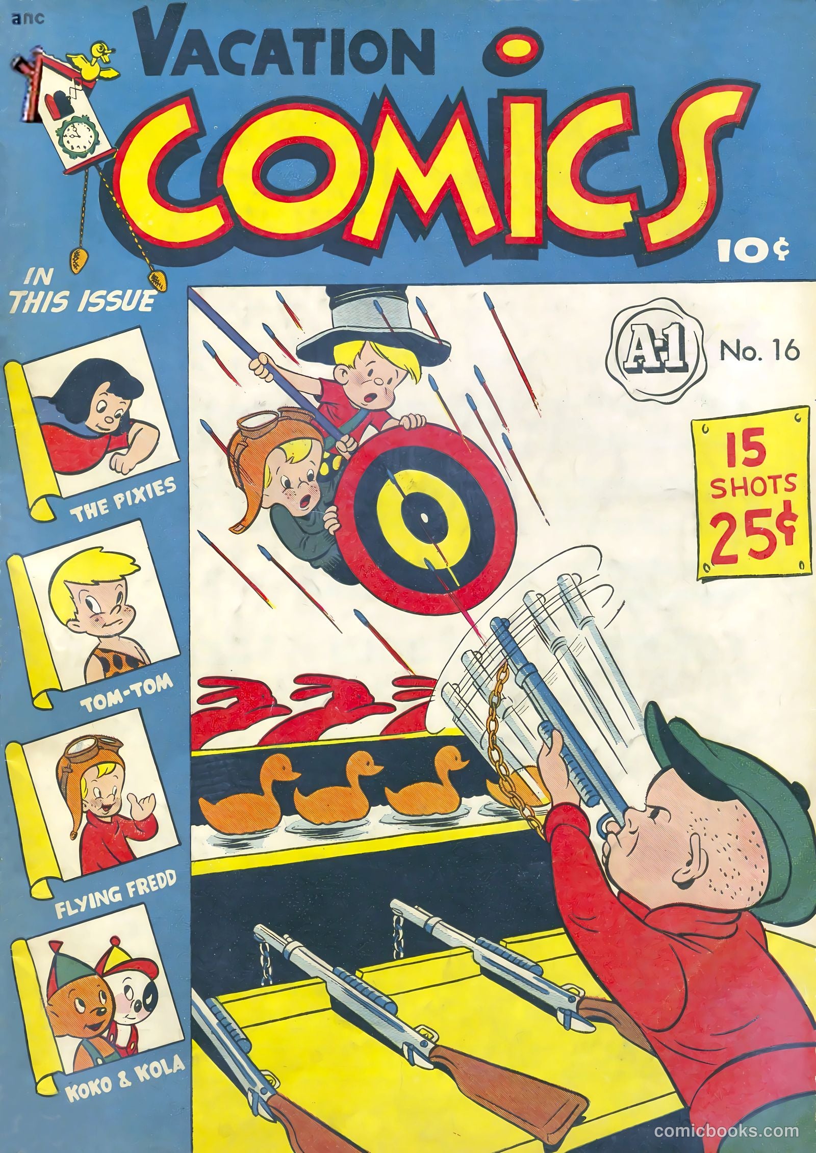 A-1 Comics 16 - Vacation Comics #1 — page 1 of 36
