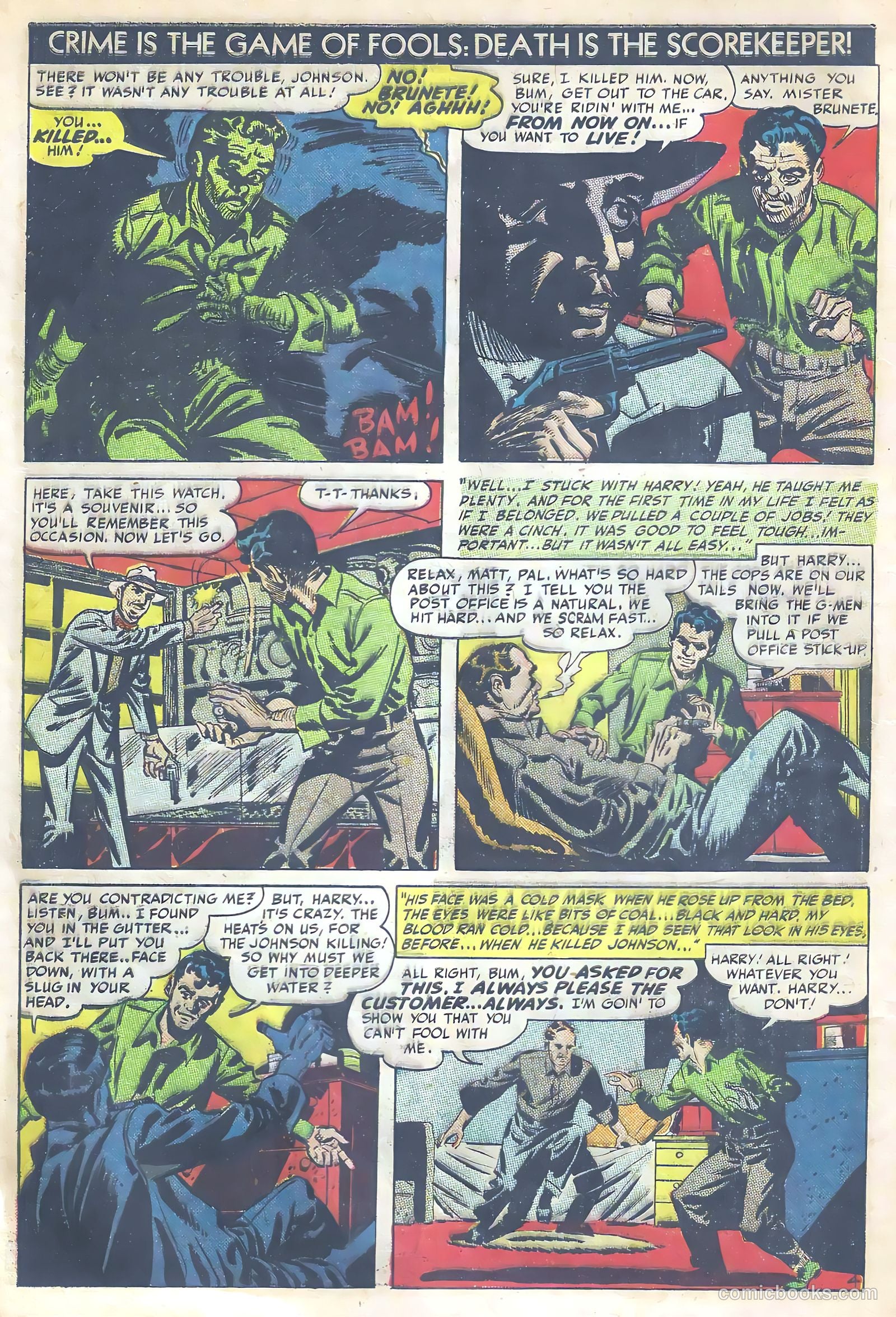 Dead End Crime Stories #1 — page 6 of 52
