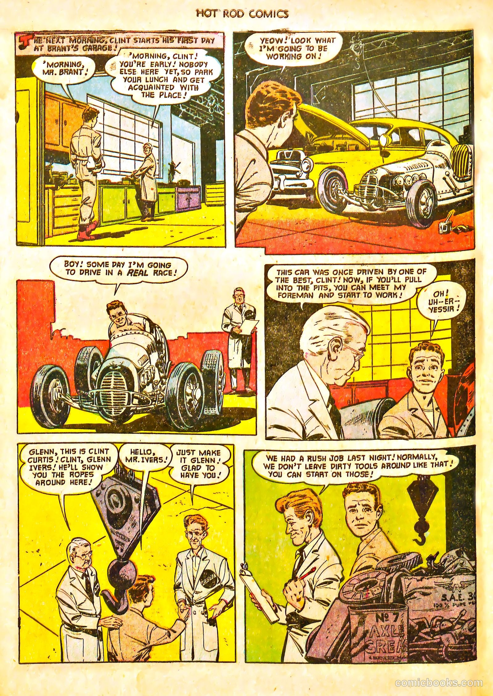 Hot Rod Comics #1 — page 6 of 35
