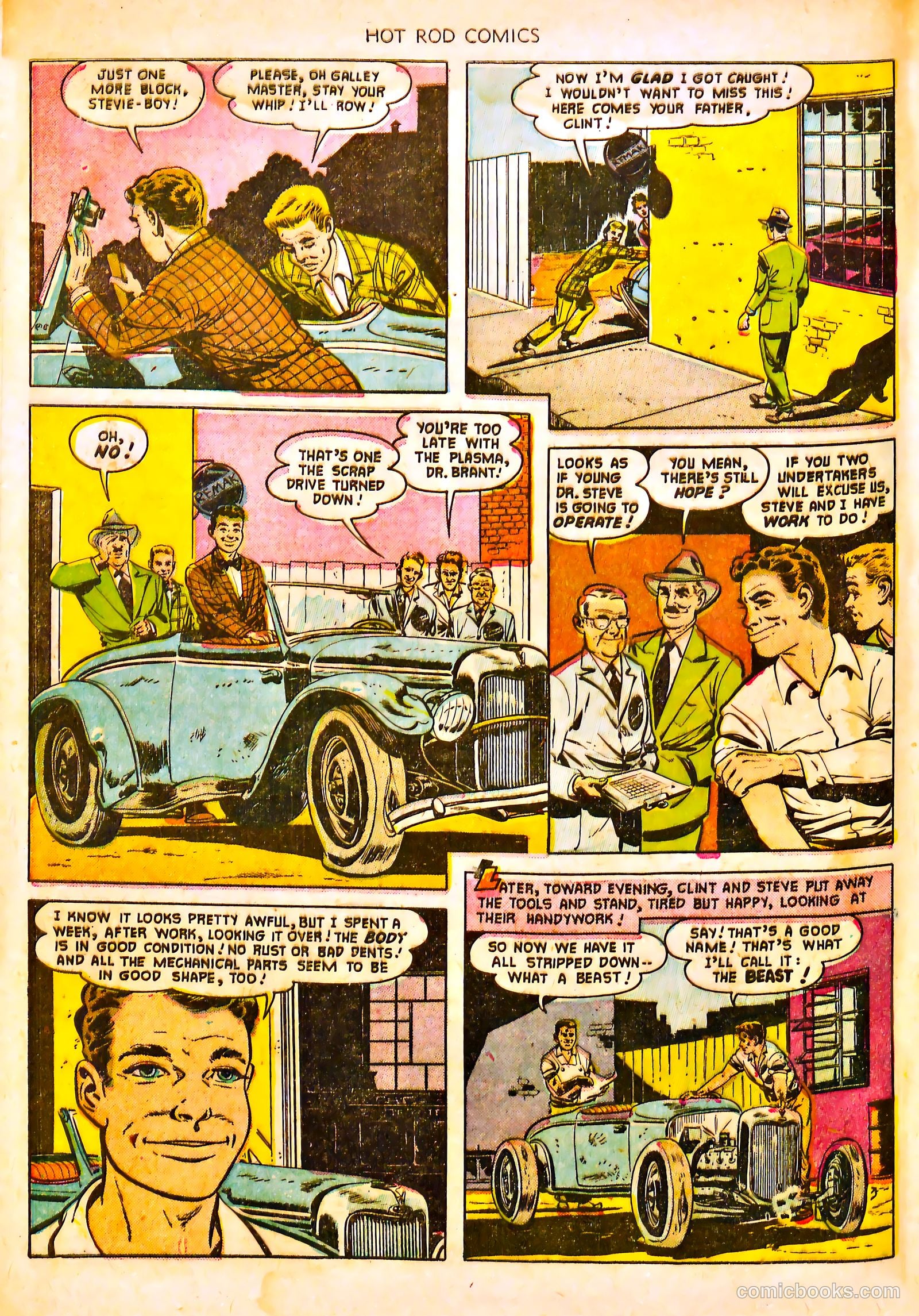 Hot Rod Comics #1 — page 8 of 35