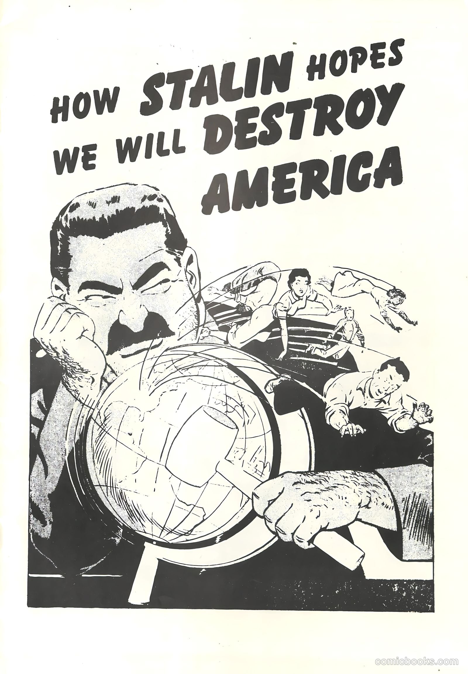 How Stalin Hopes We Will Destroy America #1 — page 1 of 16