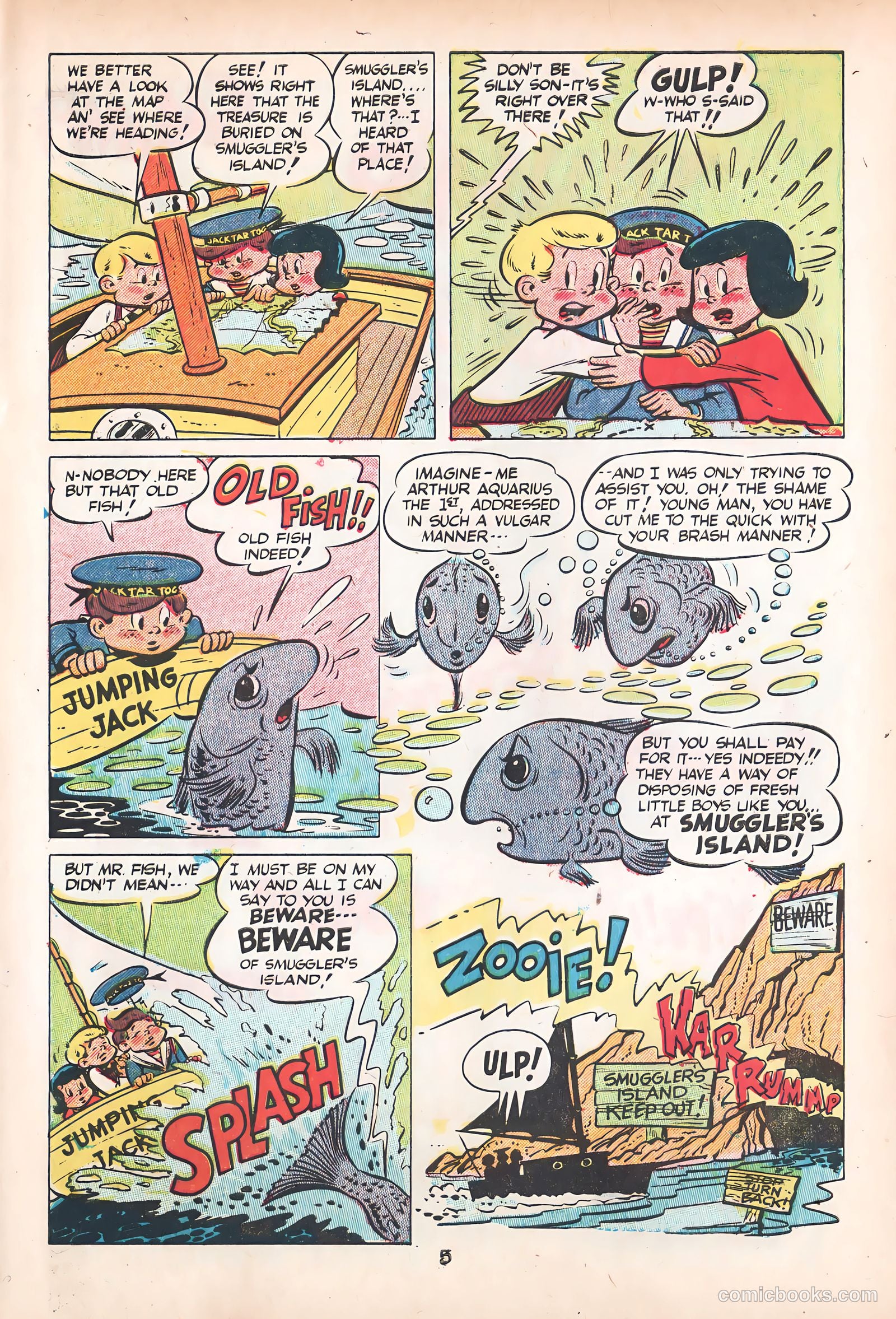 The Adventures of Jack Tar #1 — page 5 of 20