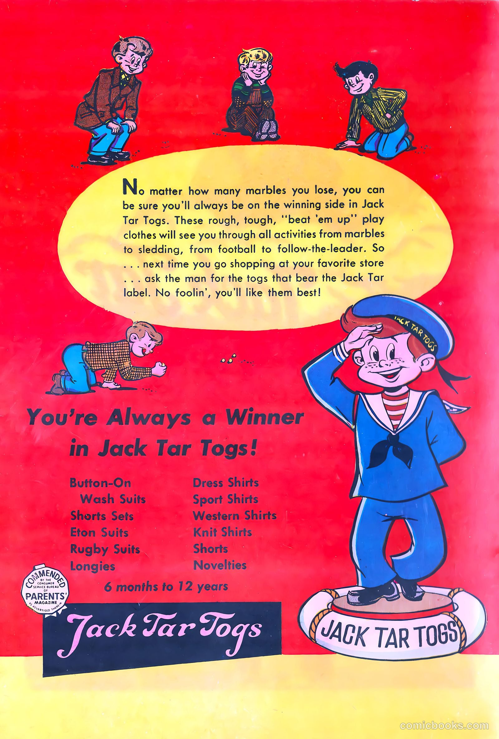 The Adventures of Jack Tar #1 — page 20 of 20
