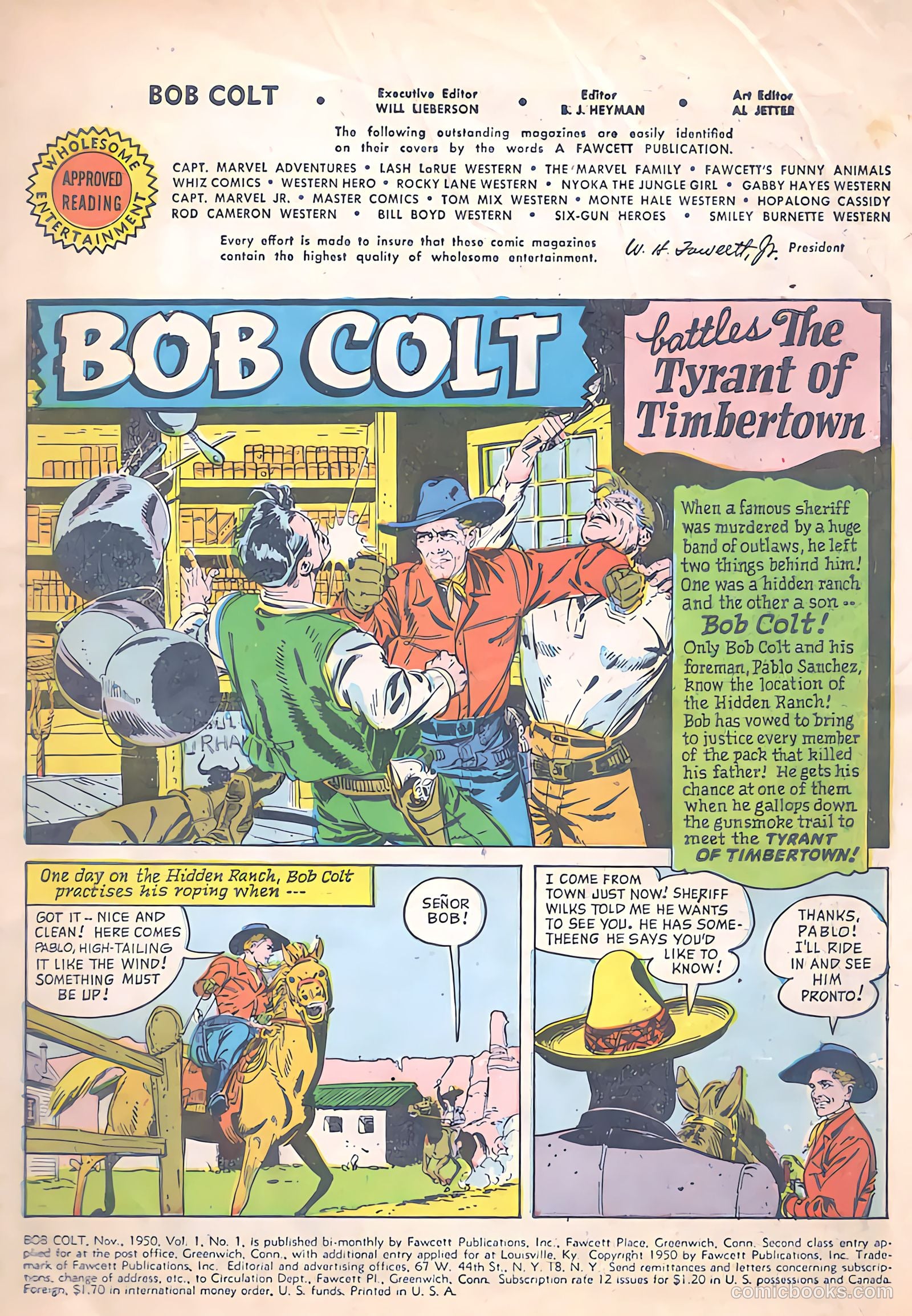 Bob Colt #1 — page 3 of 36