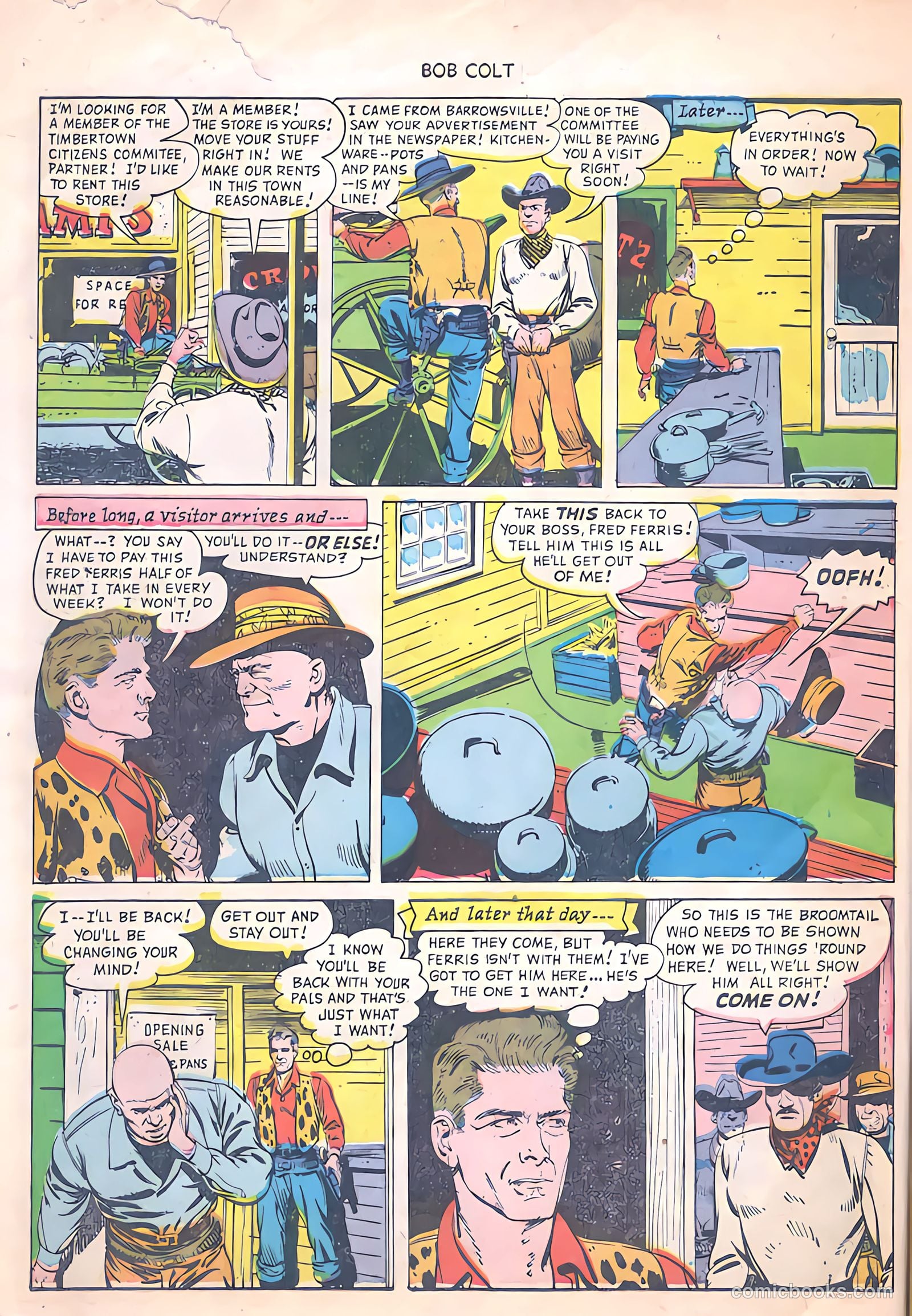 Bob Colt #1 — page 10 of 36