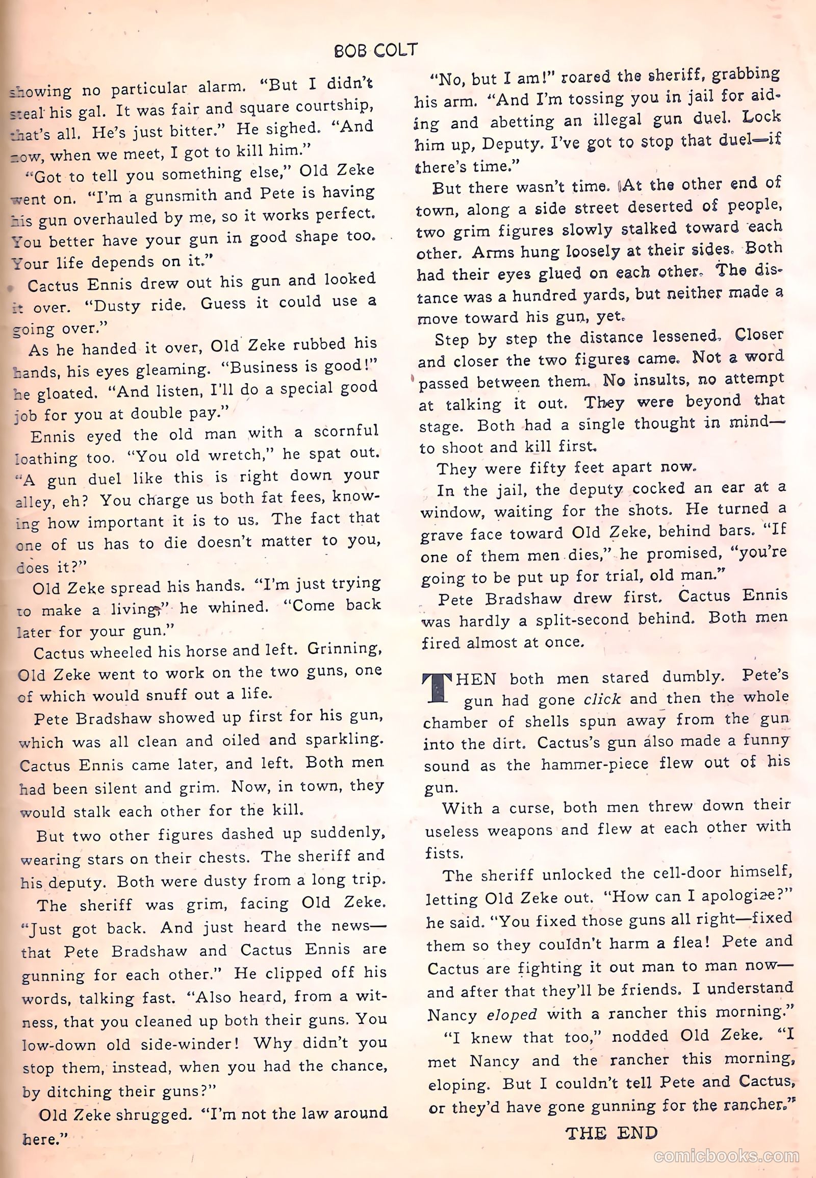 Bob Colt #1 — page 27 of 36
