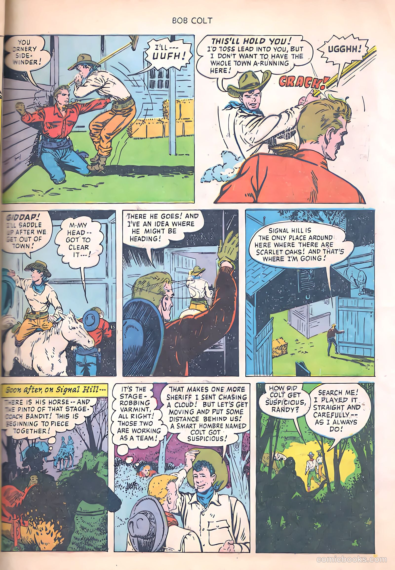 Bob Colt #1 — page 33 of 36