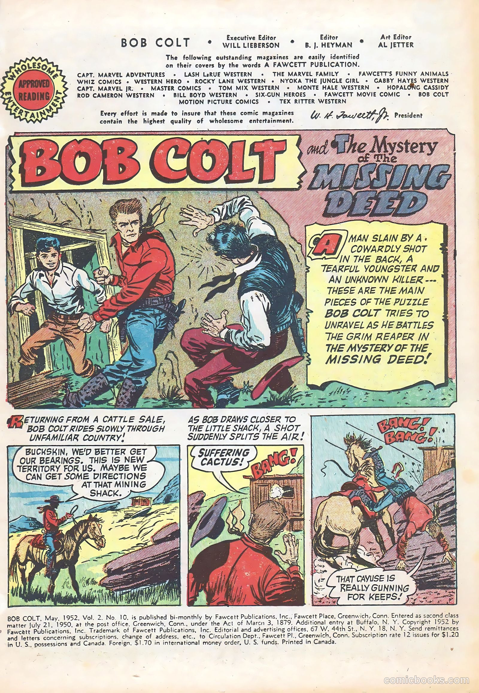 Bob Colt #10 — page 3 of 36