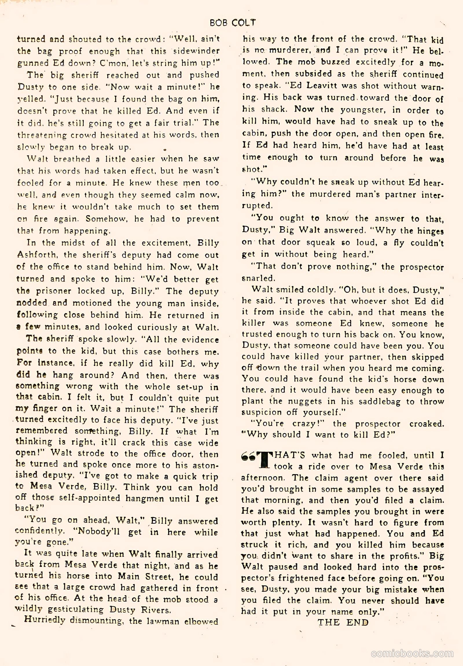 Bob Colt #3 — page 22 of 36