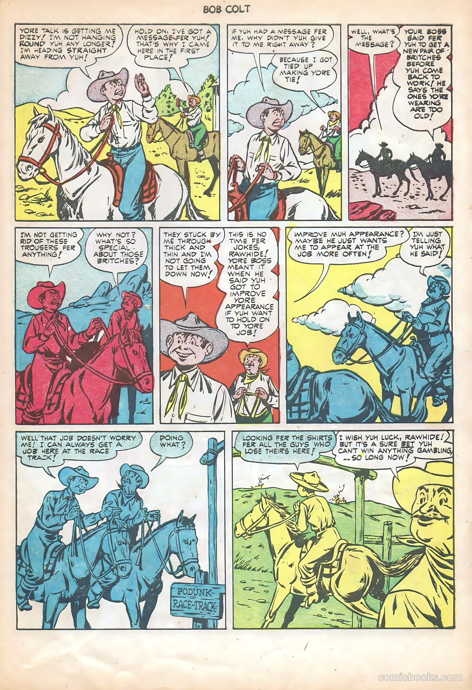 Bob Colt #6 — page 19 of 36