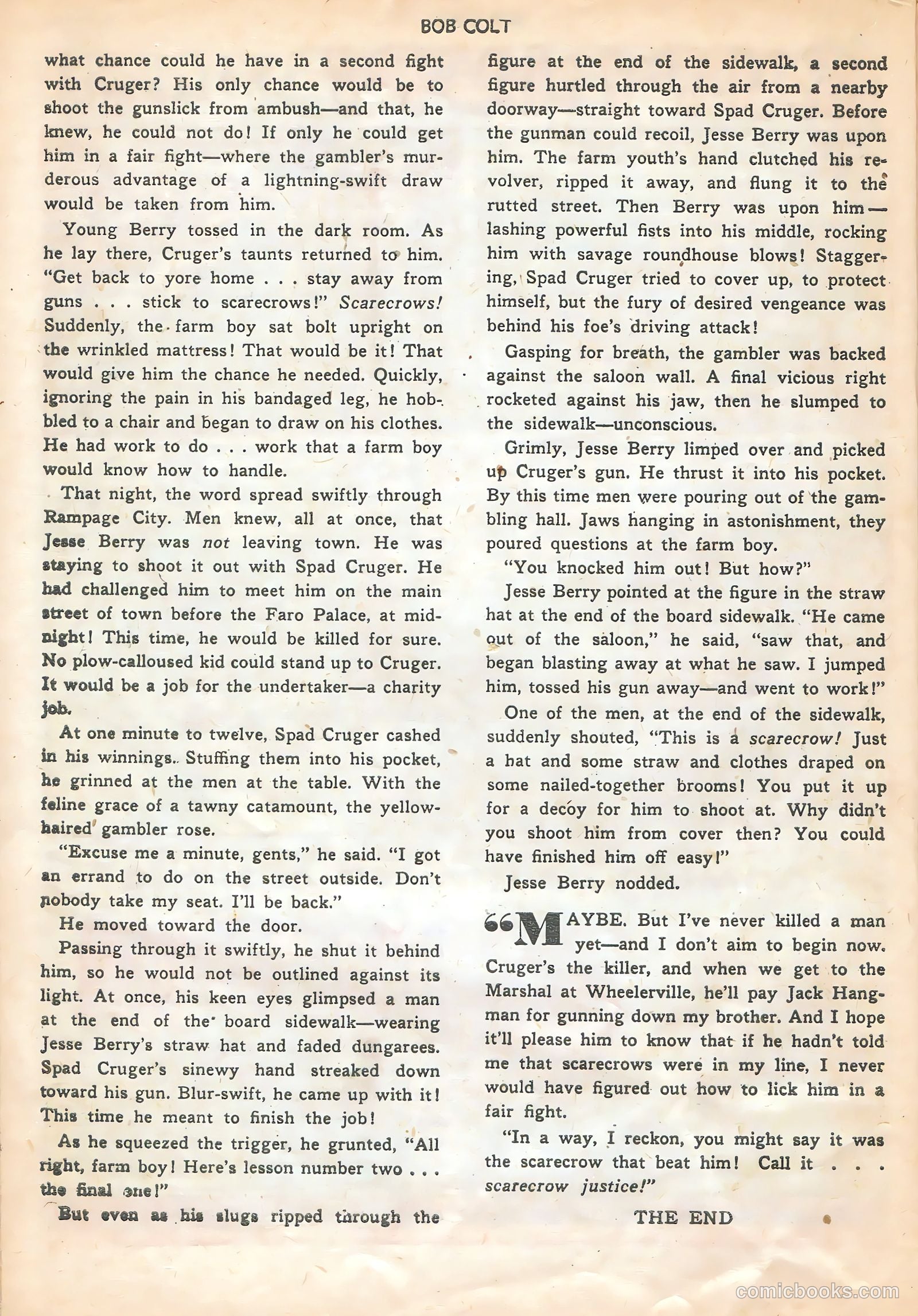 Bob Colt #6 — page 22 of 36