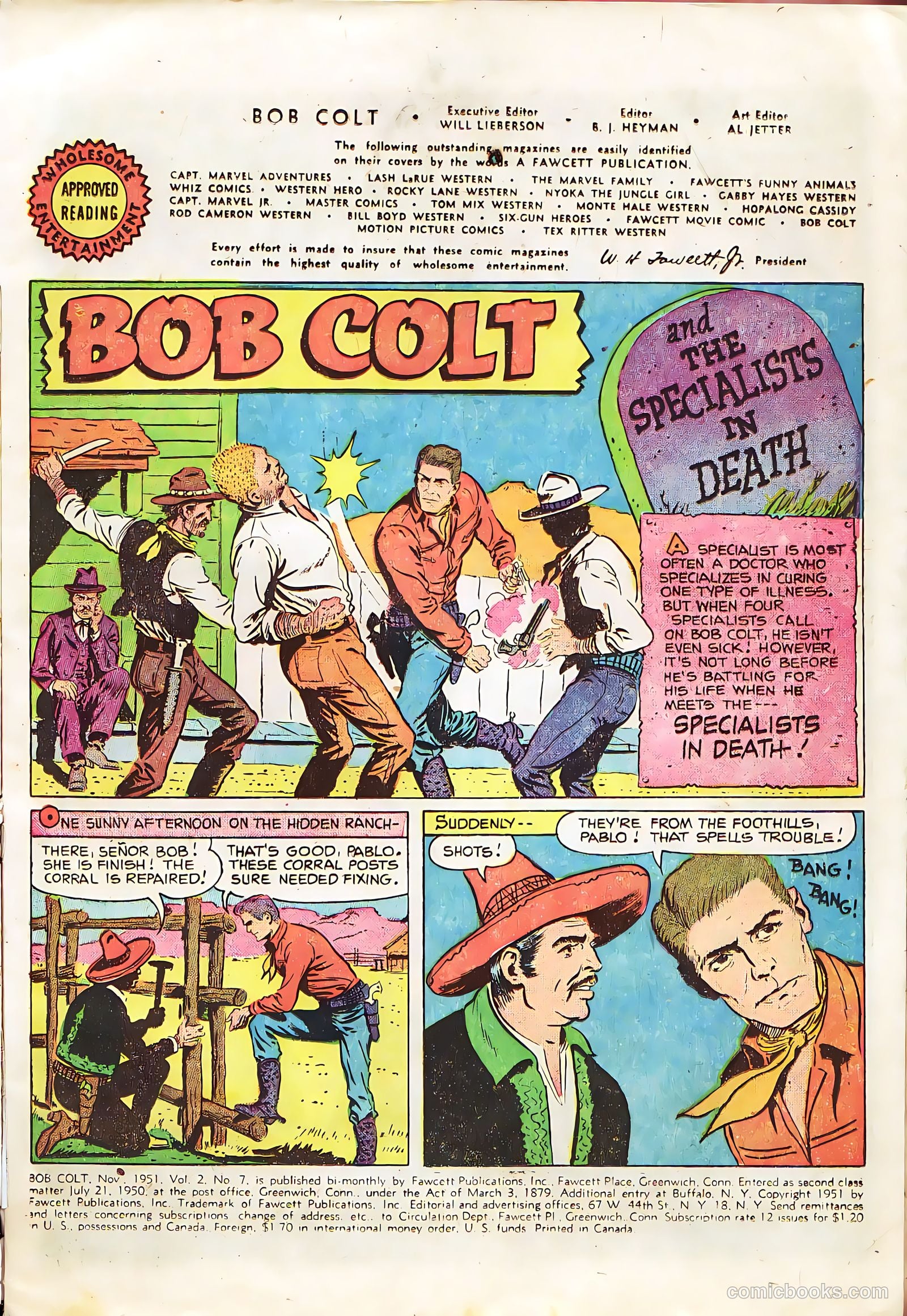Bob Colt #7 — page 3 of 36