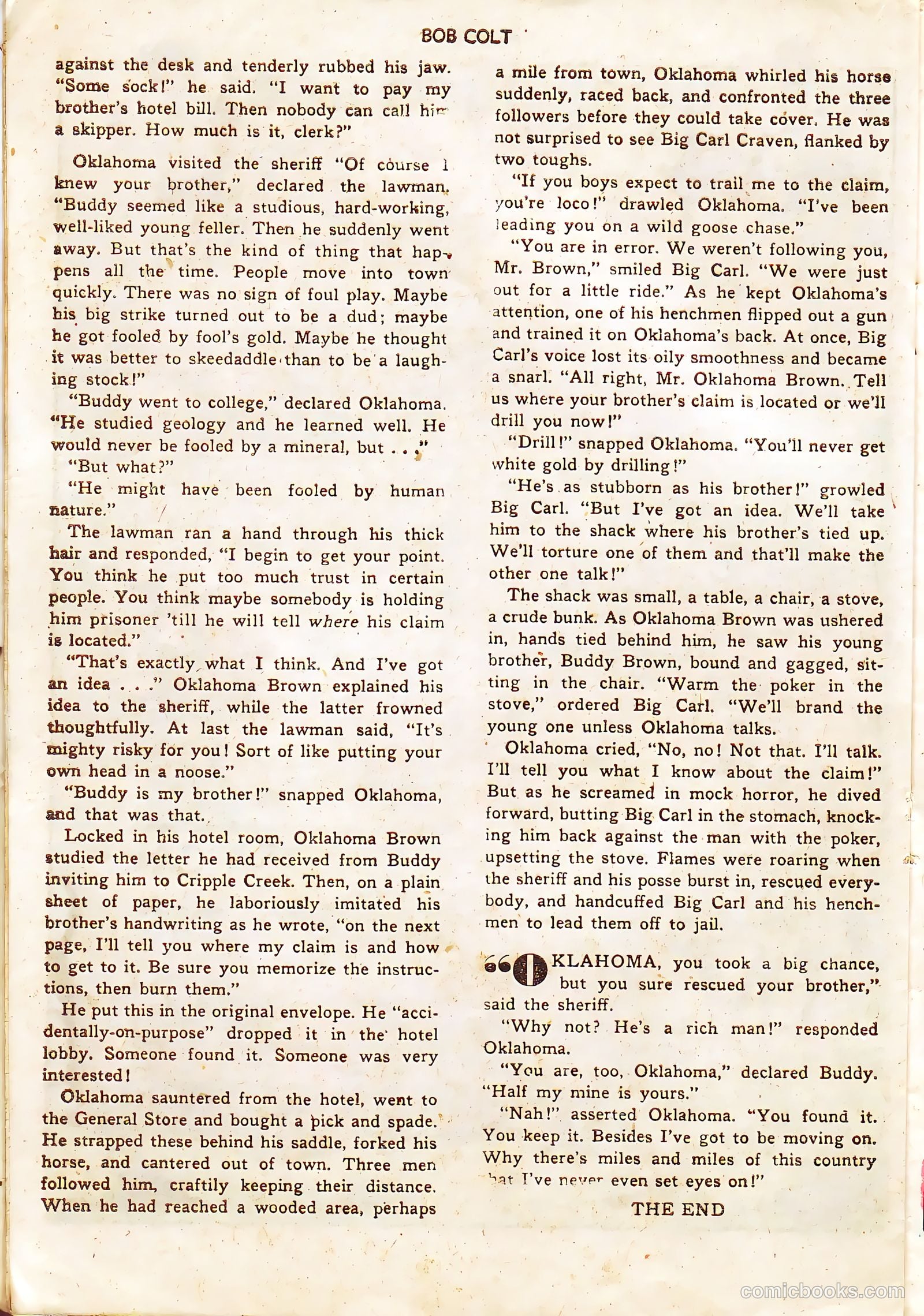 Bob Colt #7 — page 22 of 36