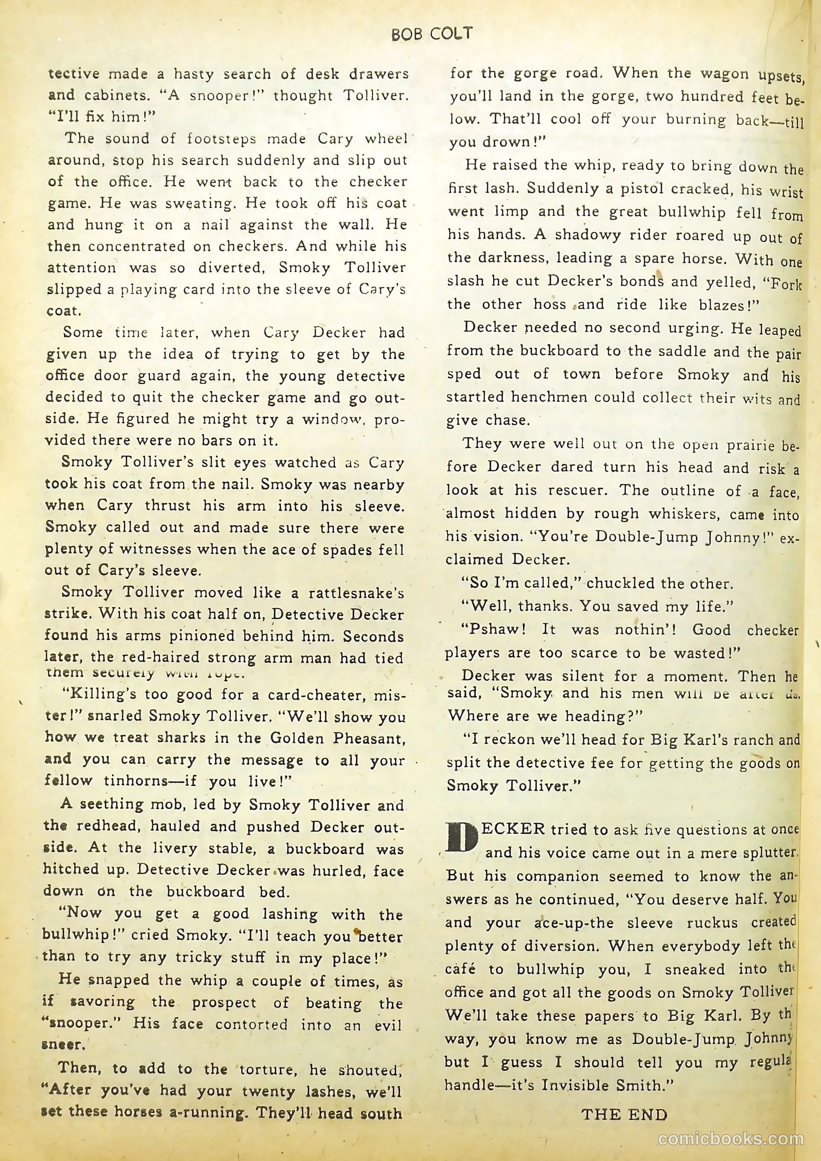 Bob Colt #8 — page 22 of 36