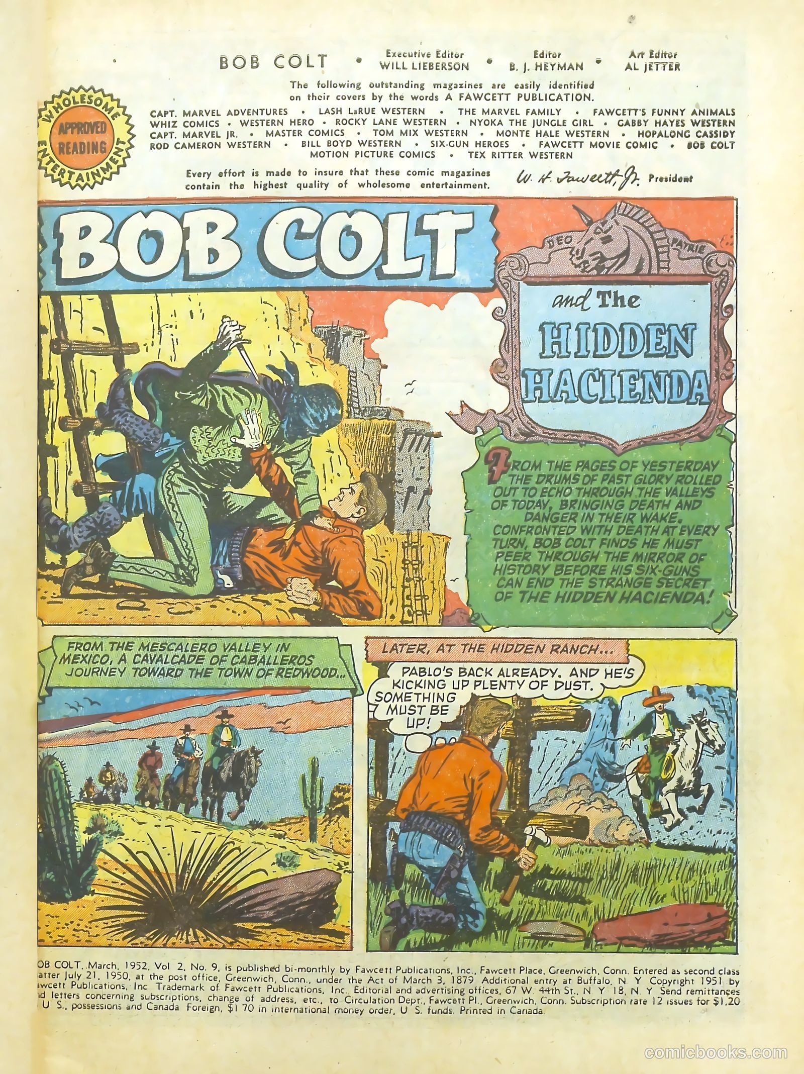 Bob Colt #9 — page 3 of 36