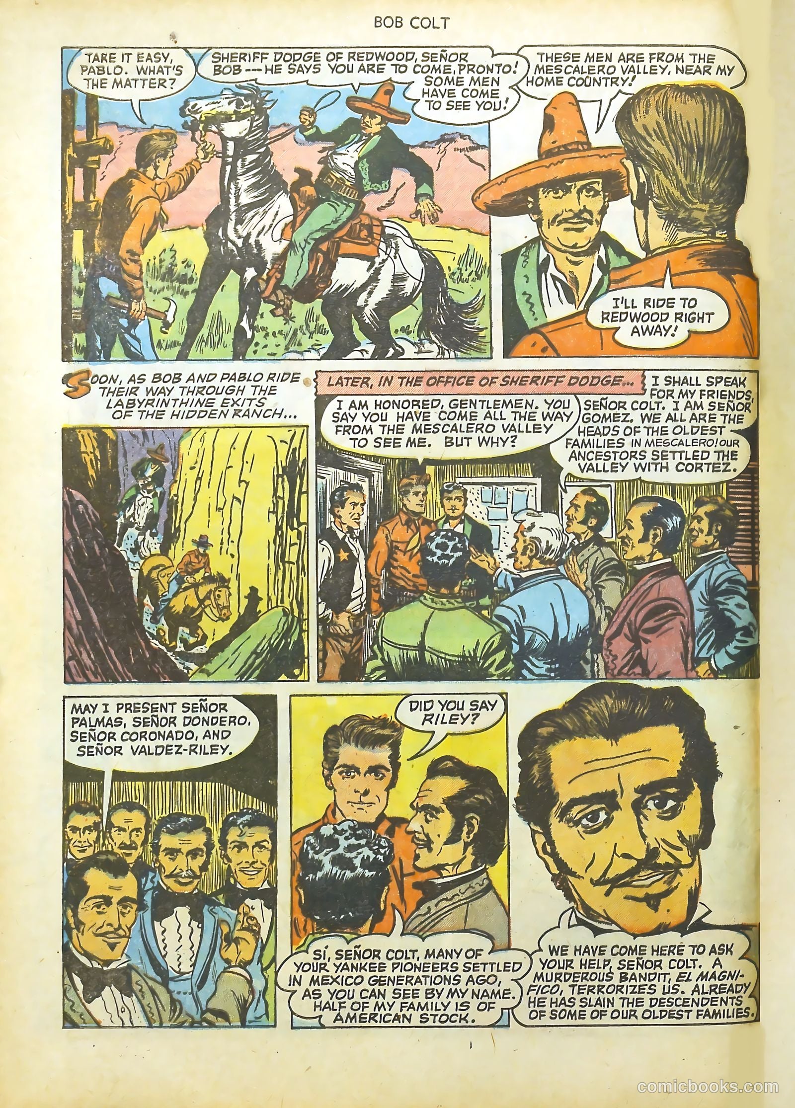 Bob Colt #9 — page 4 of 36