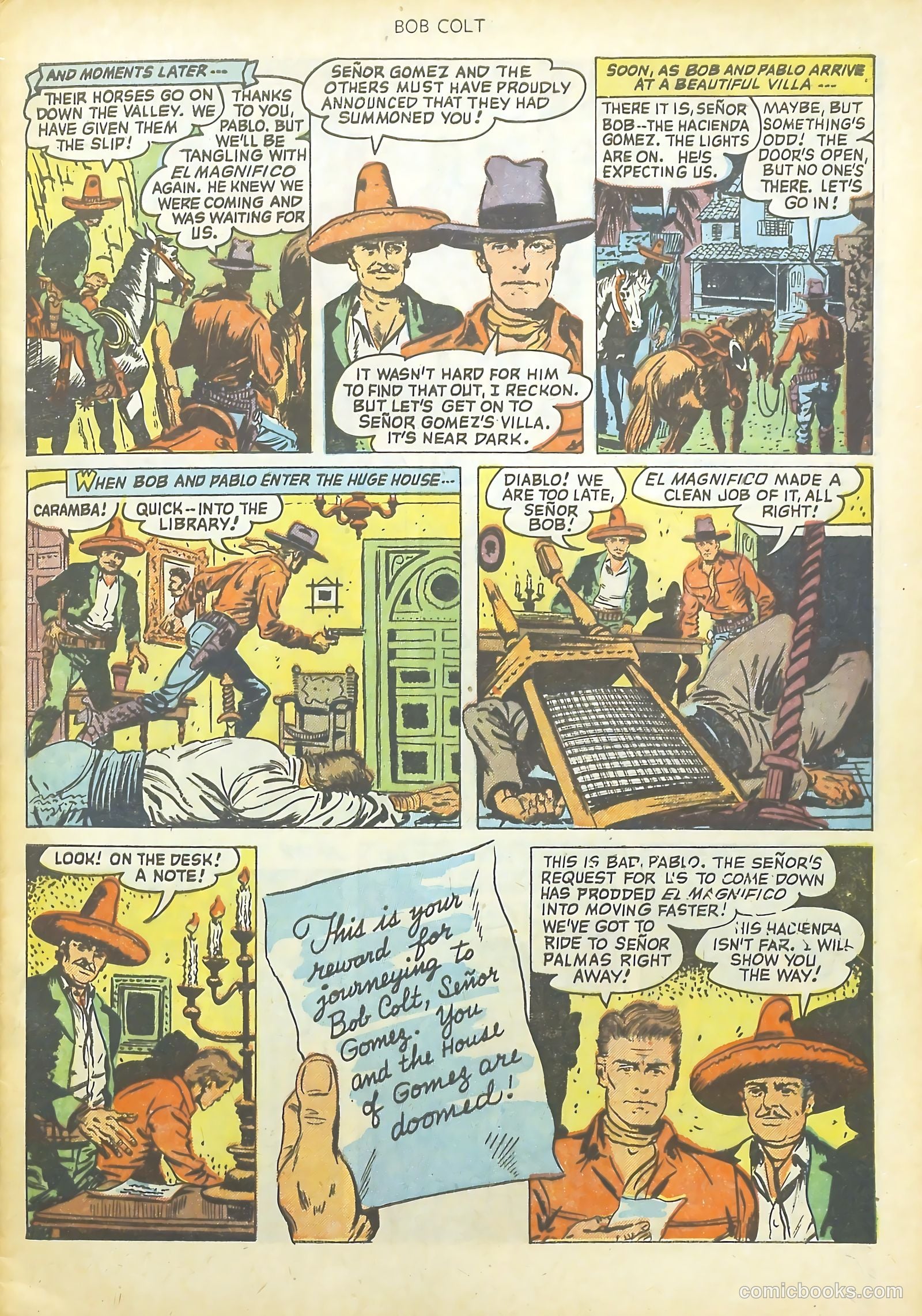 Bob Colt #9 — page 7 of 36