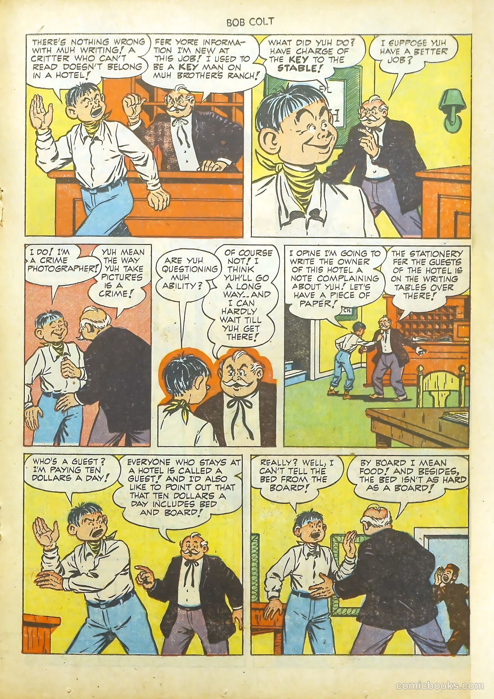 Bob Colt #9 — page 19 of 36