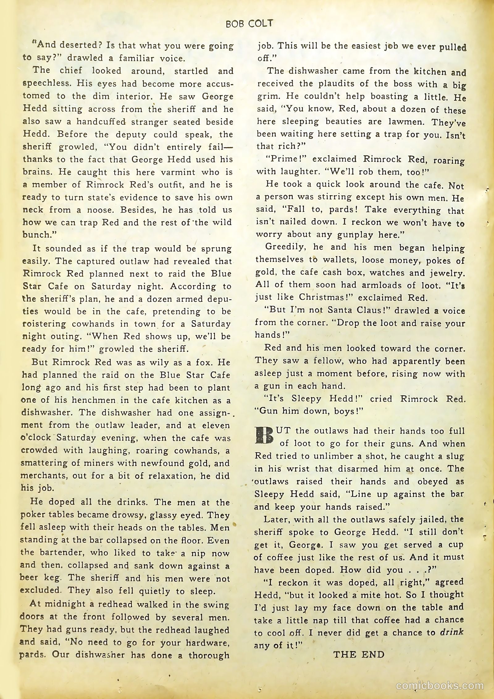 Bob Colt #9 — page 22 of 36