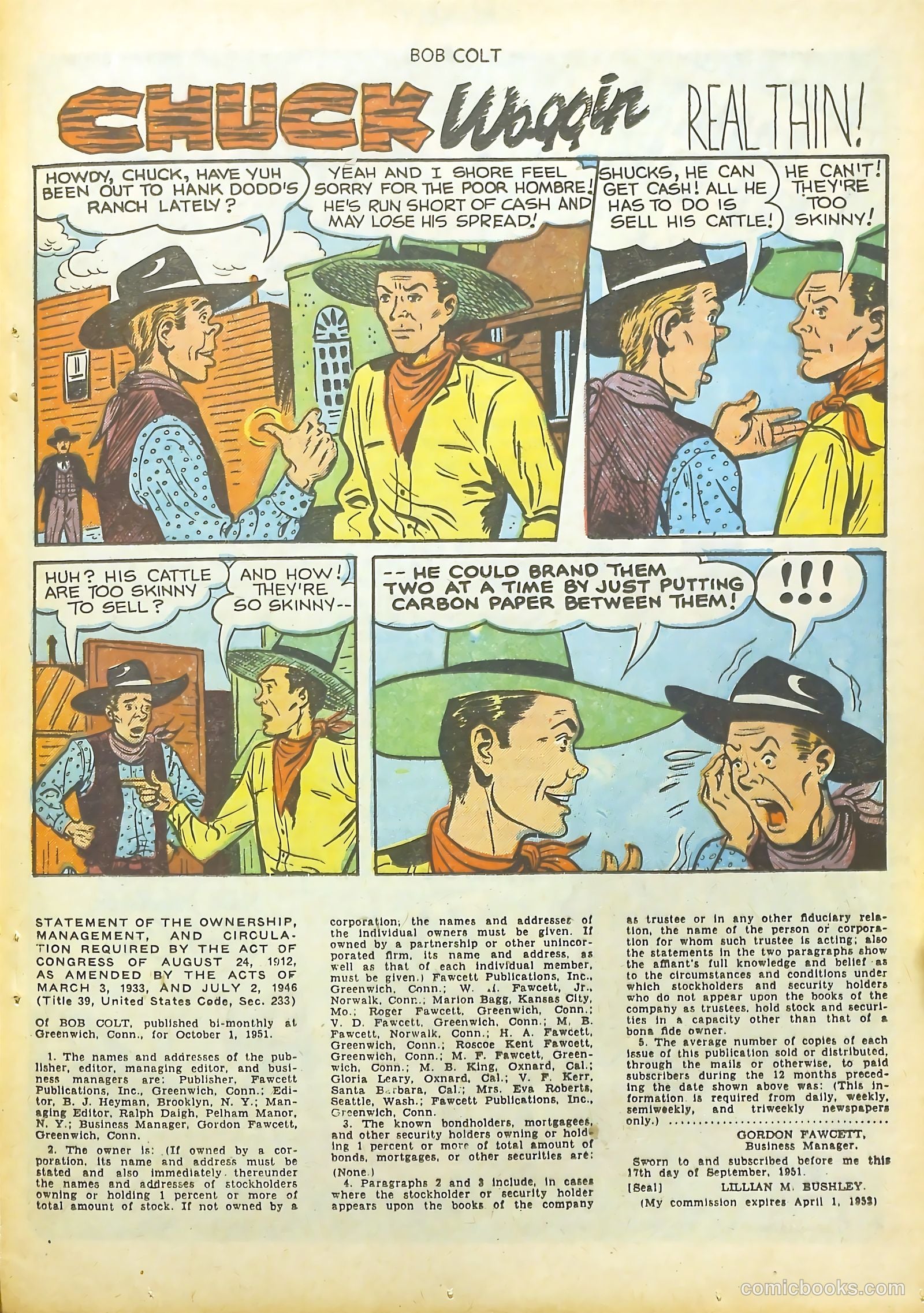 Bob Colt #9 — page 23 of 36