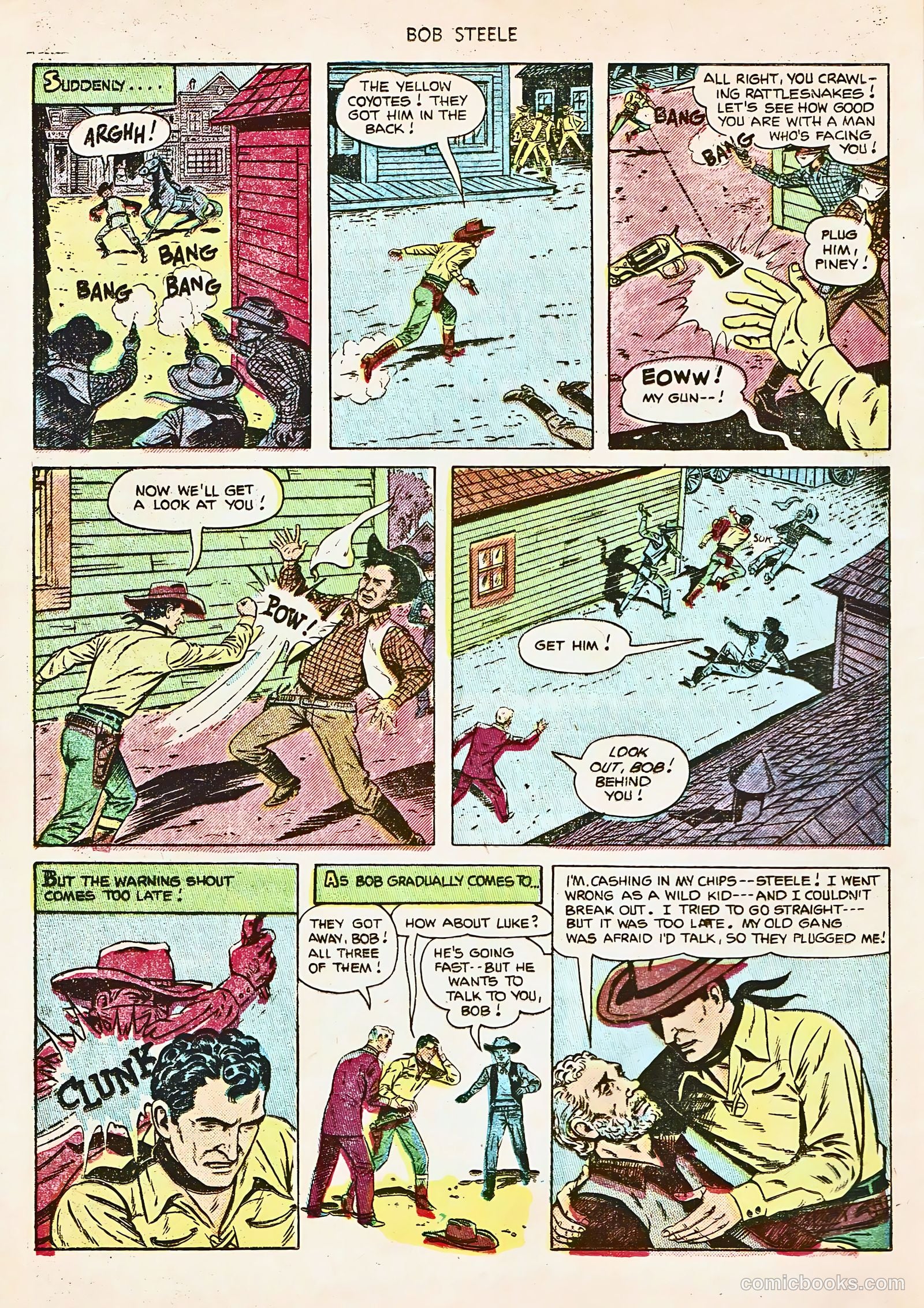 Bob Steele #10 — page 4 of 36