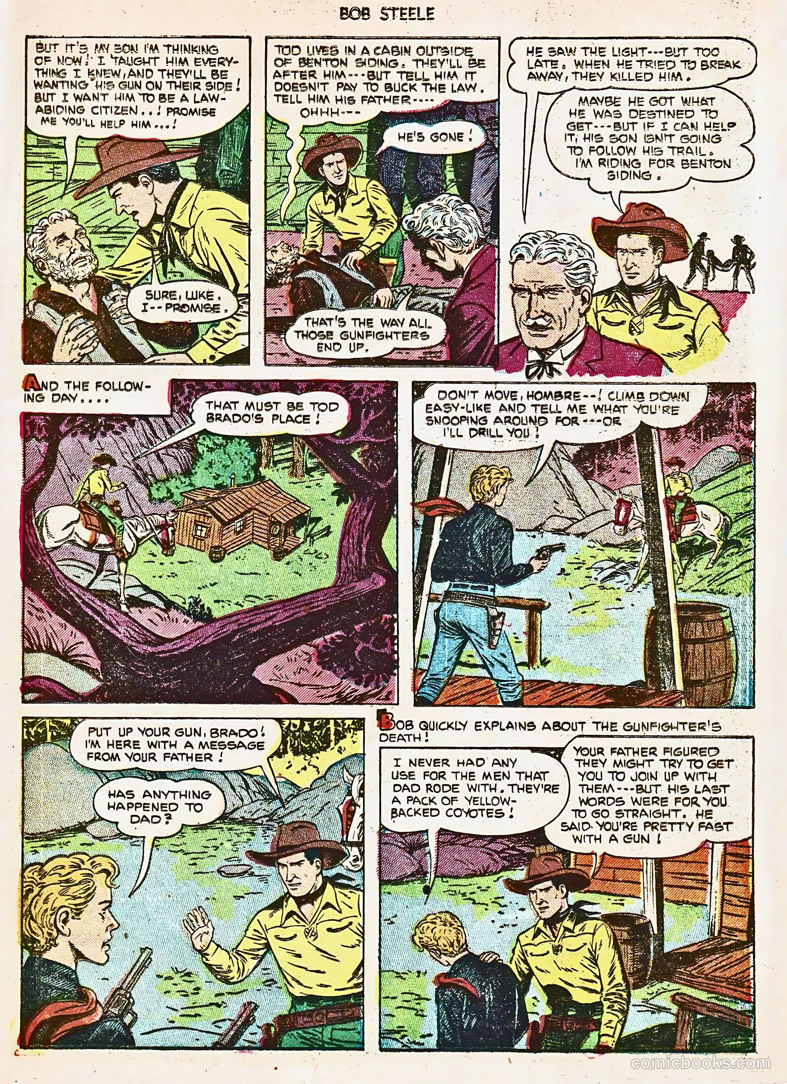 Bob Steele #10 — page 5 of 36