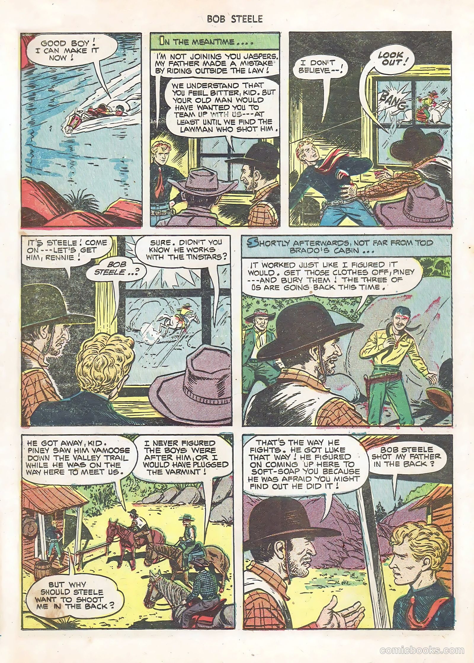 Bob Steele #10 — page 7 of 36
