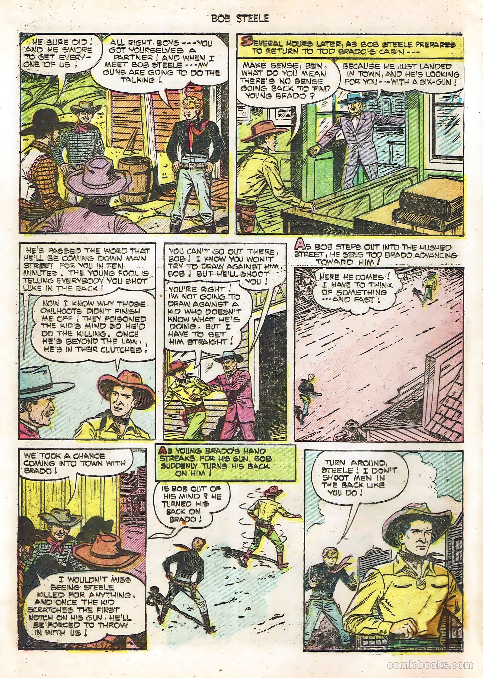 Bob Steele #10 — page 8 of 36